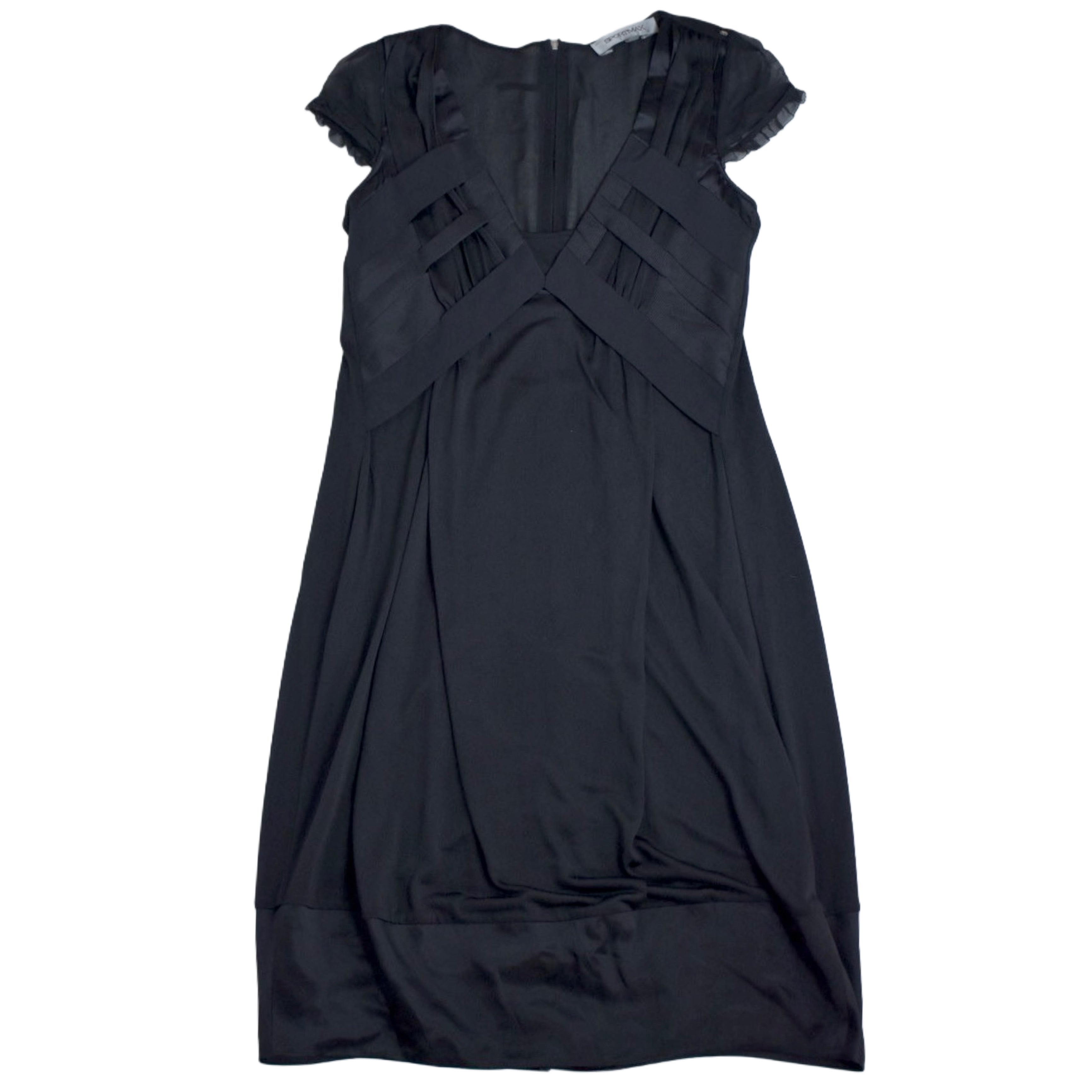 SPORTS MAX cocoon black dress