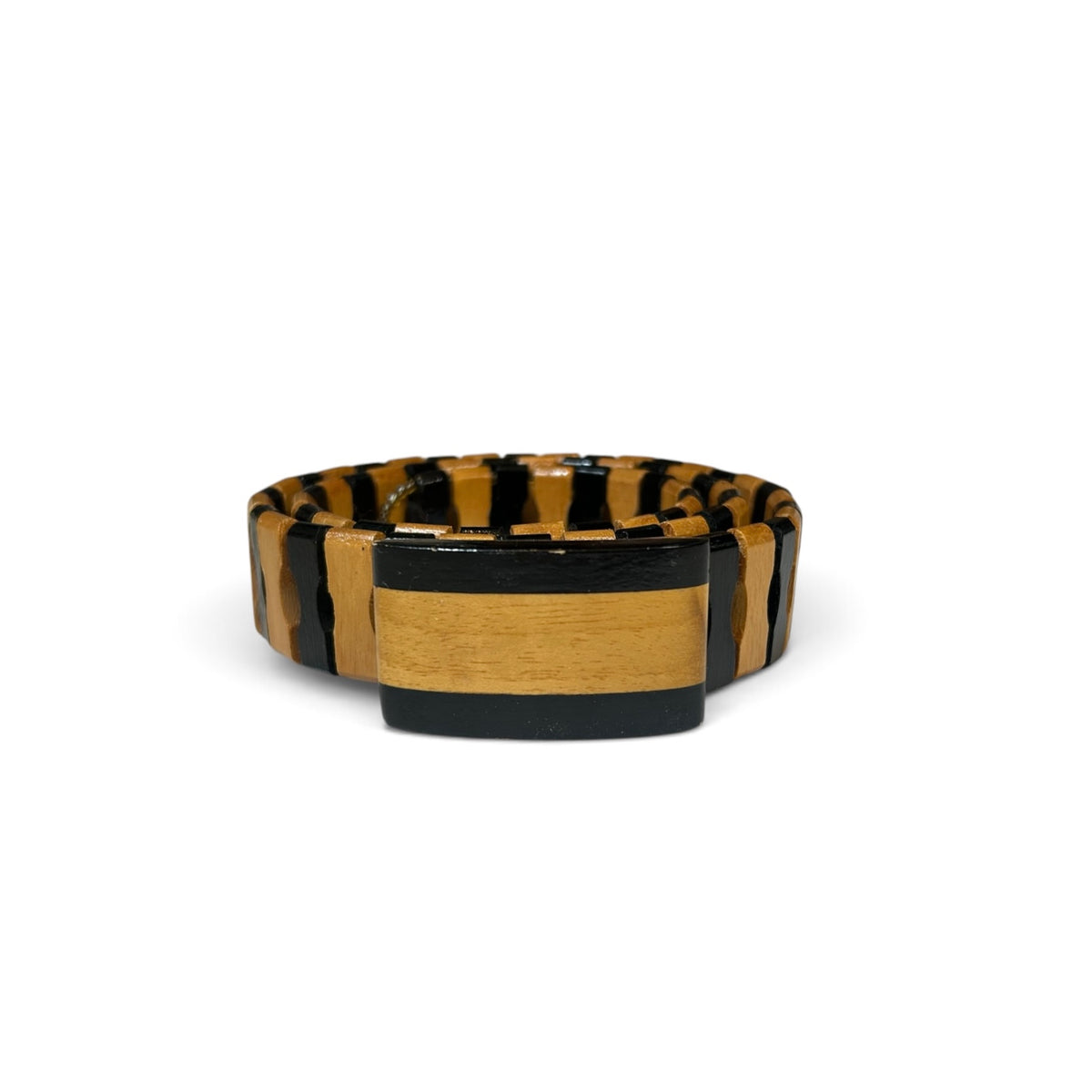 Vintage wood belt