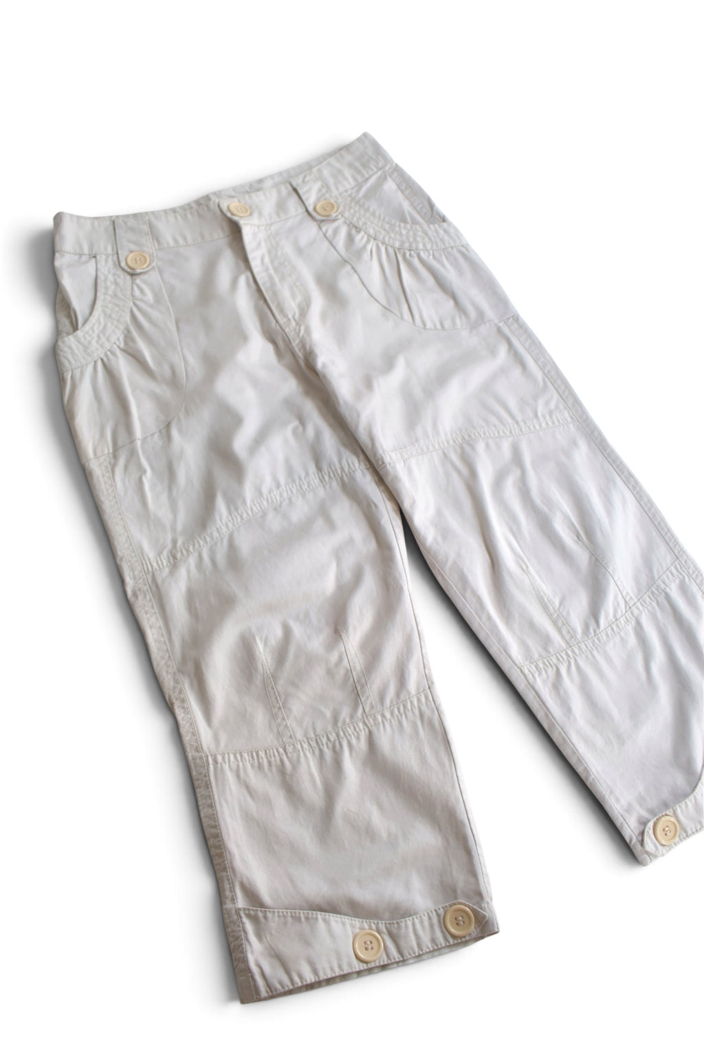beige capri pants