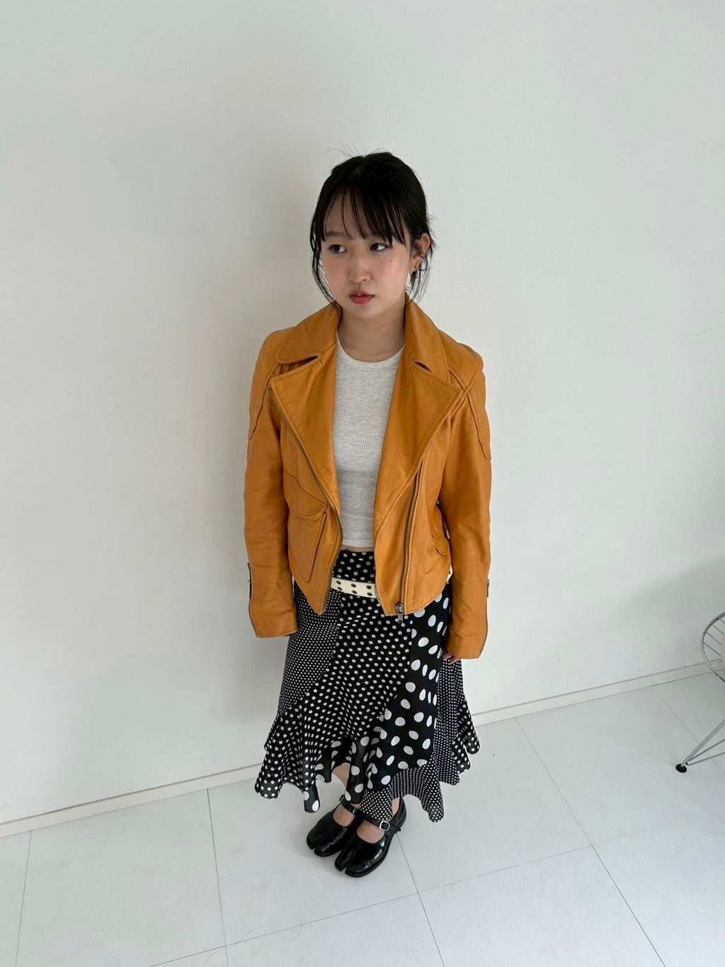 DIESEL light brown riders jacket