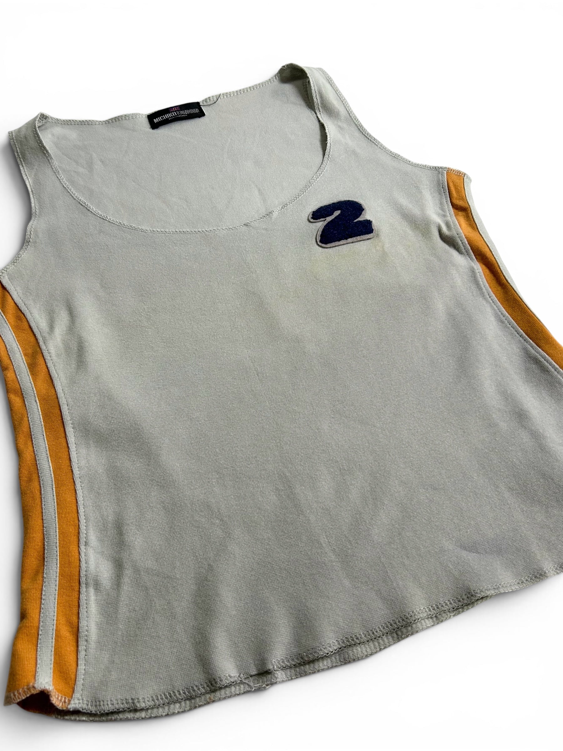 numbering tank top