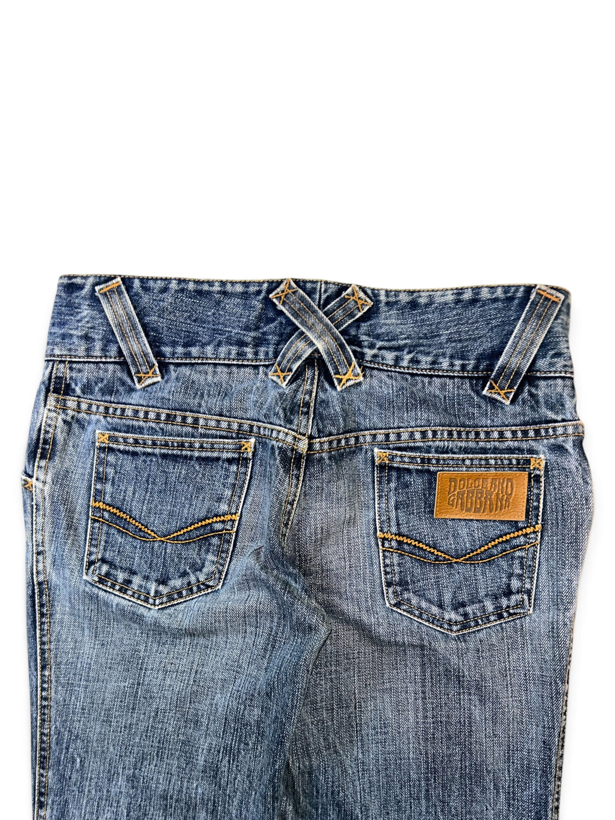 Dolce&Gabbana low waist denim pants