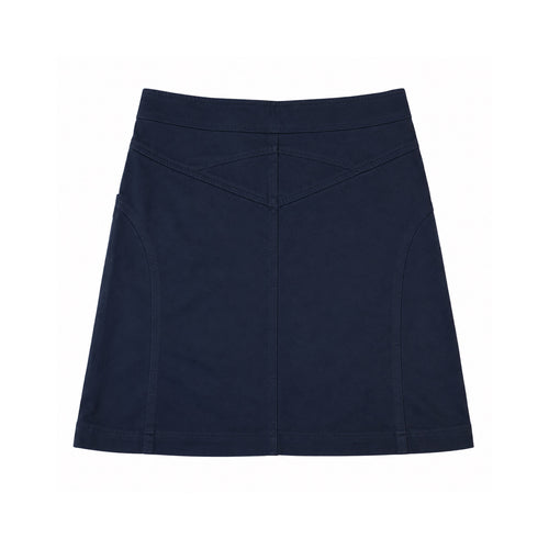 ARMANI JEANS navy box skirt