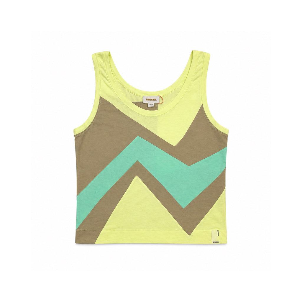 DIESEL yellow tank top