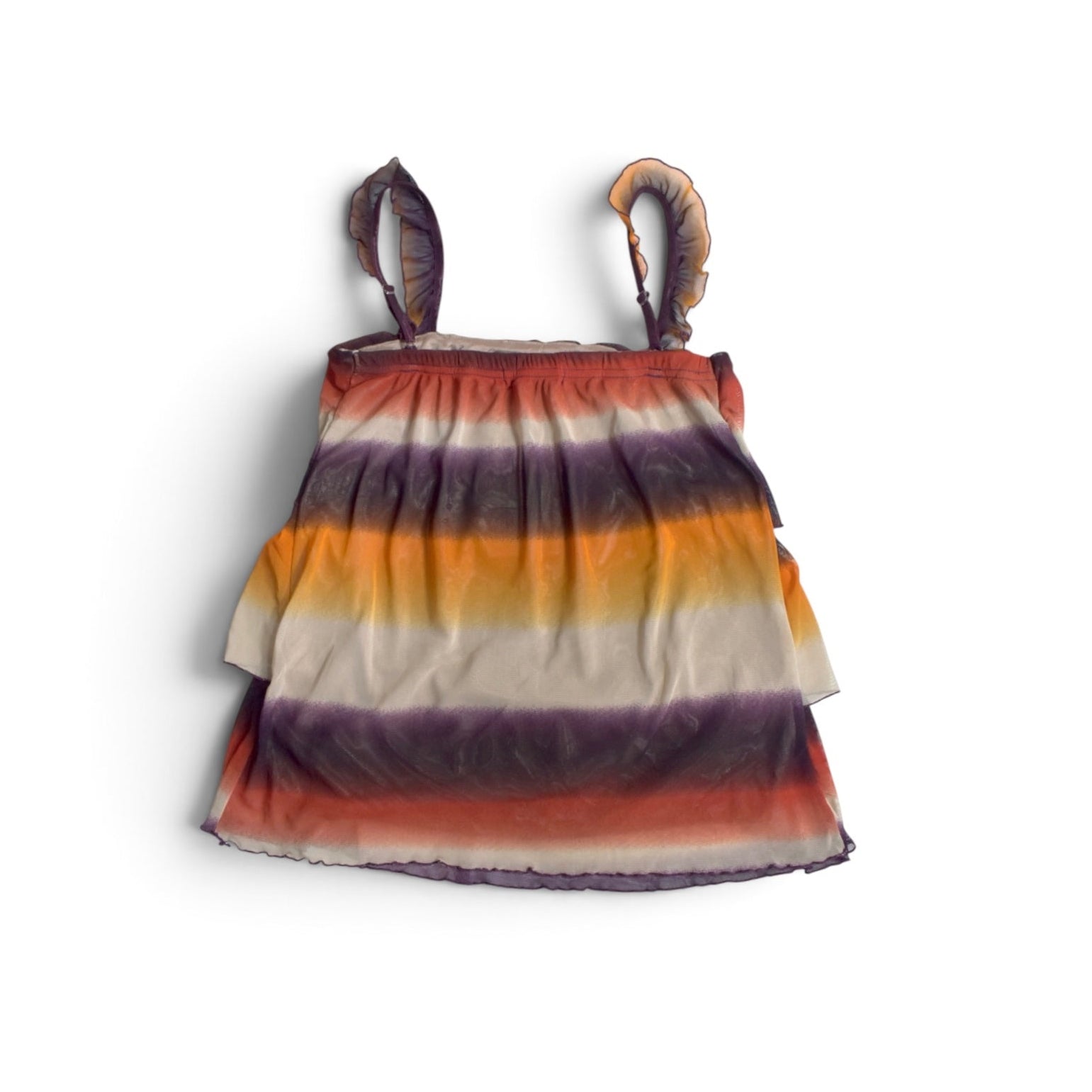 three tone tiered camisole