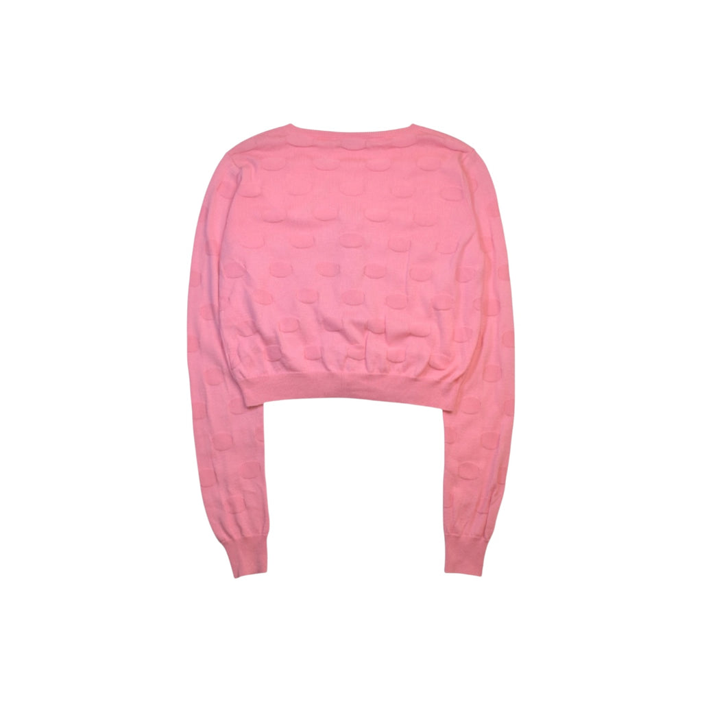 See by chloe pink dot cardigan