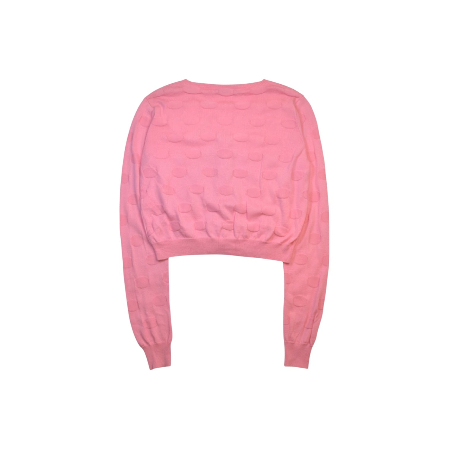 See by chloe pink dot cardigan