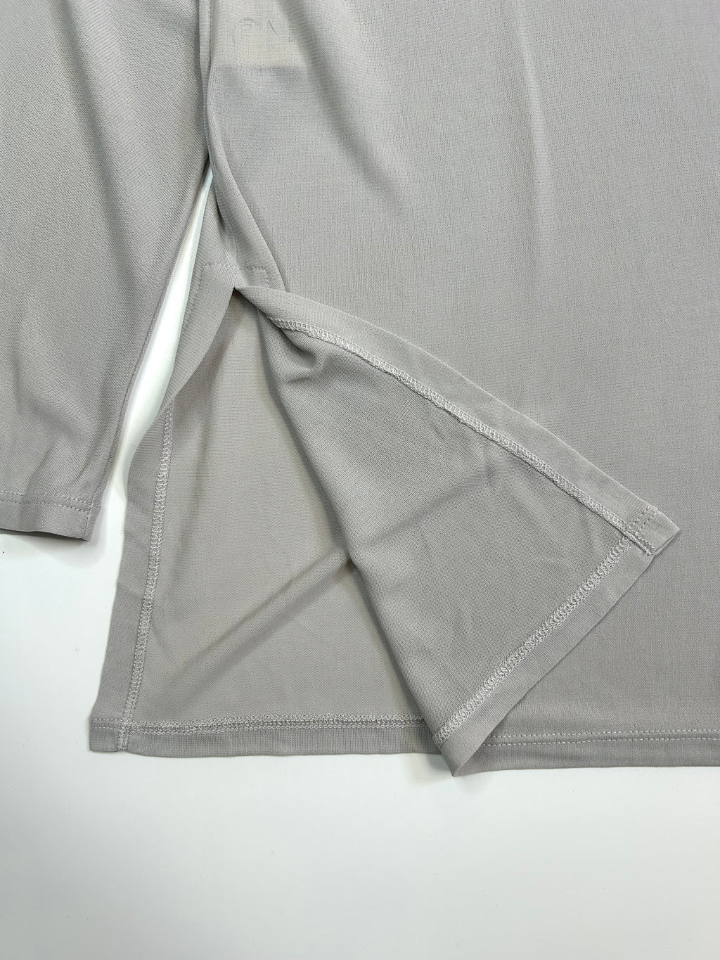 SPORT MAX  gray see-through top