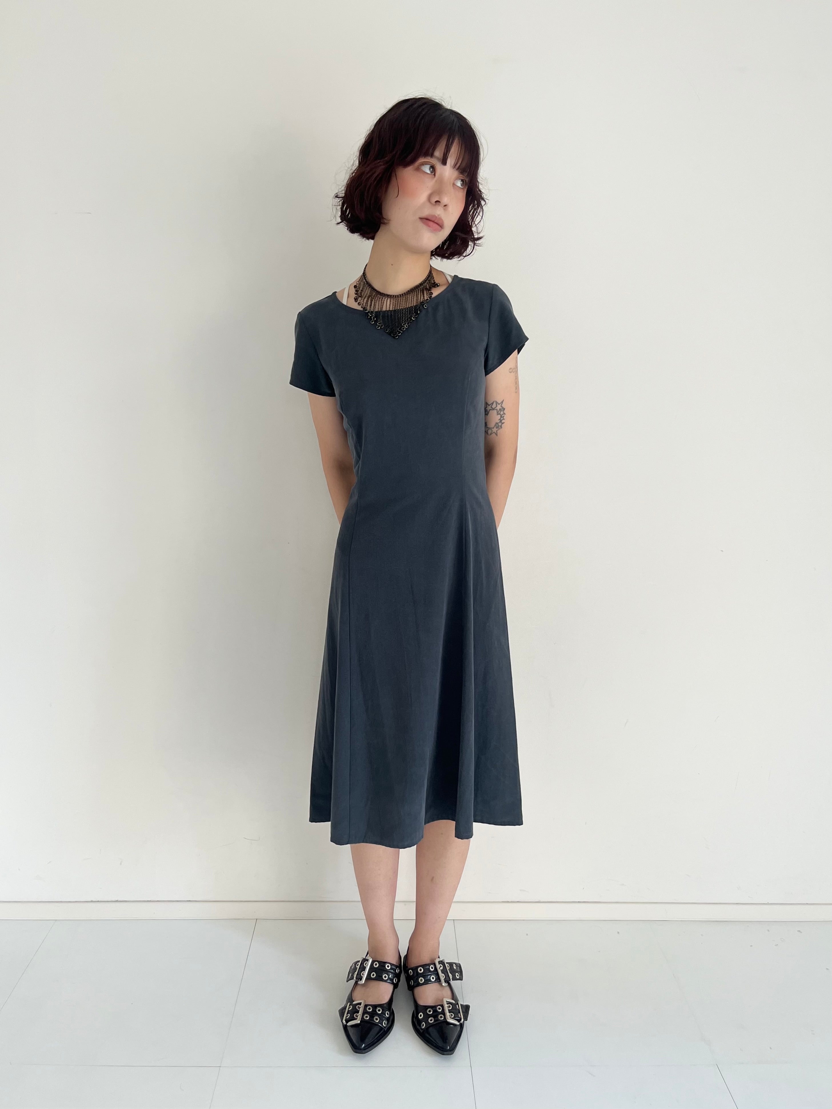 agnes b. s/s gray dress