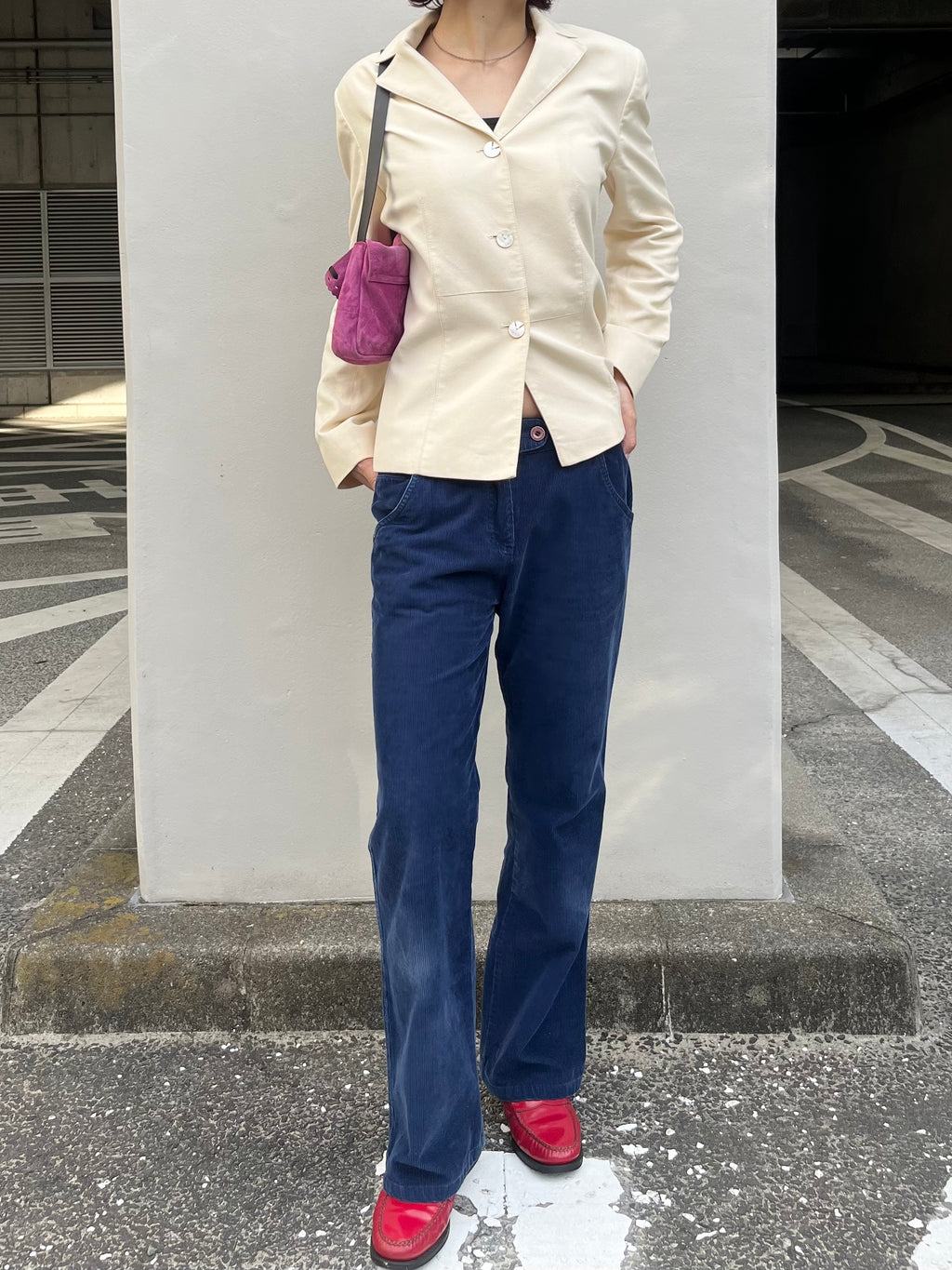 VALENTINO white tailored jacket