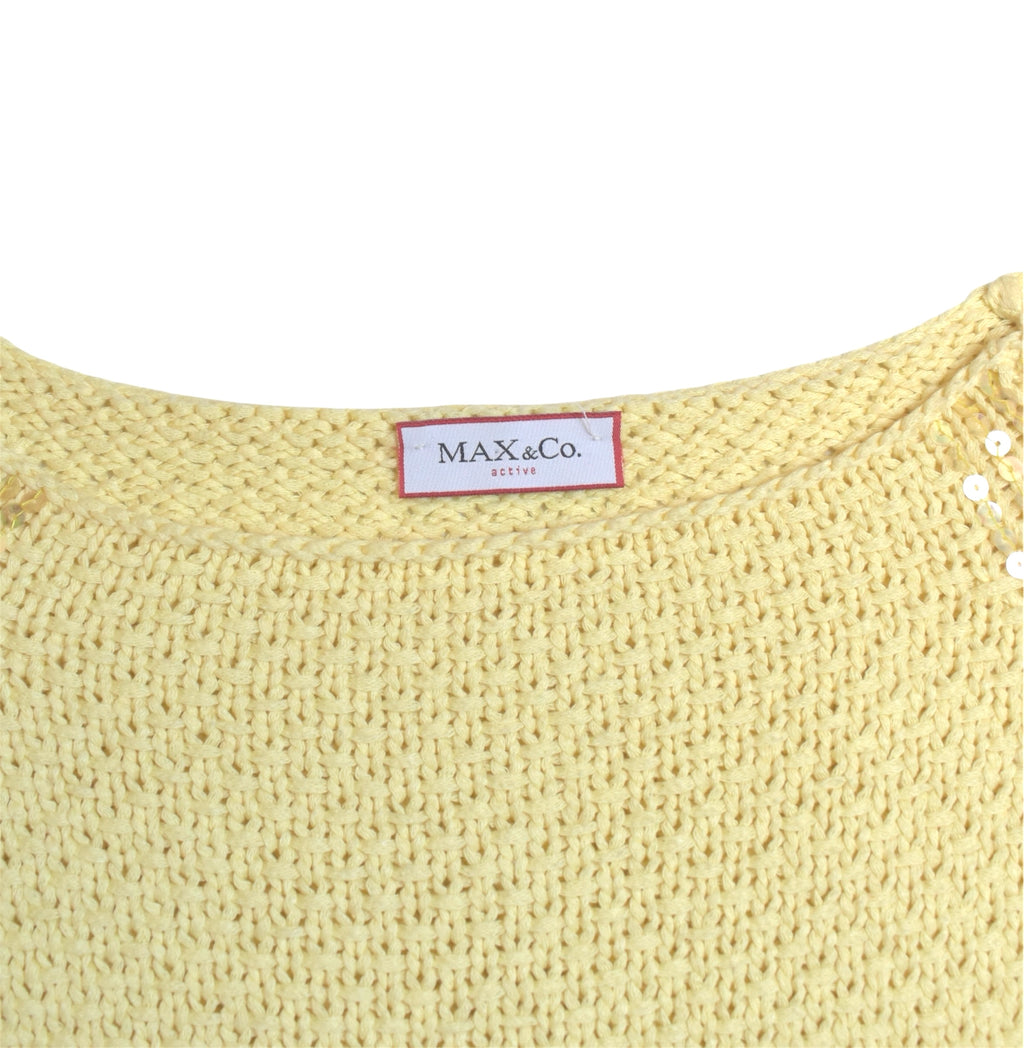 Max&co yellow kint
