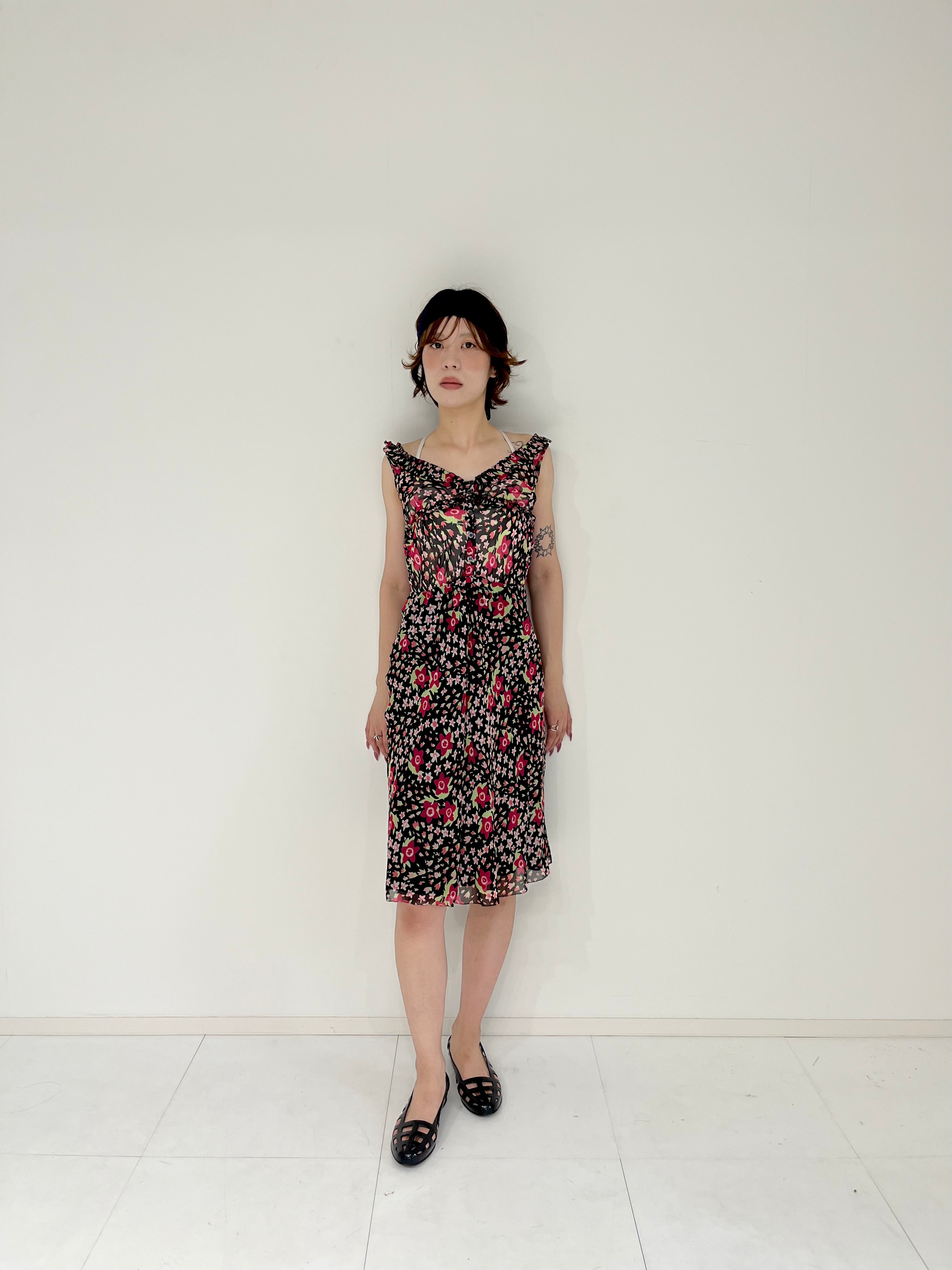 MOSCHINO flower dress