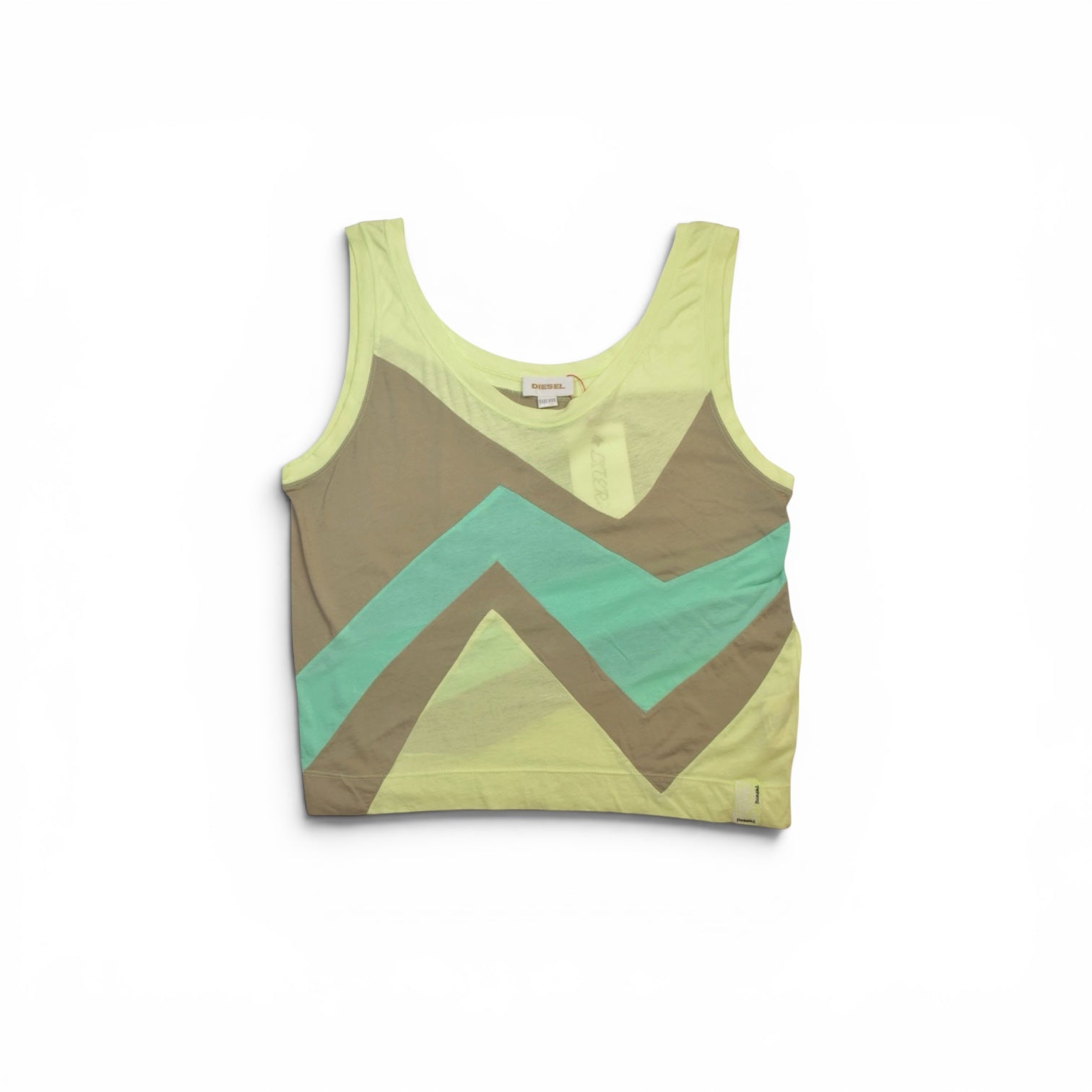 DIESEL yellow tank top