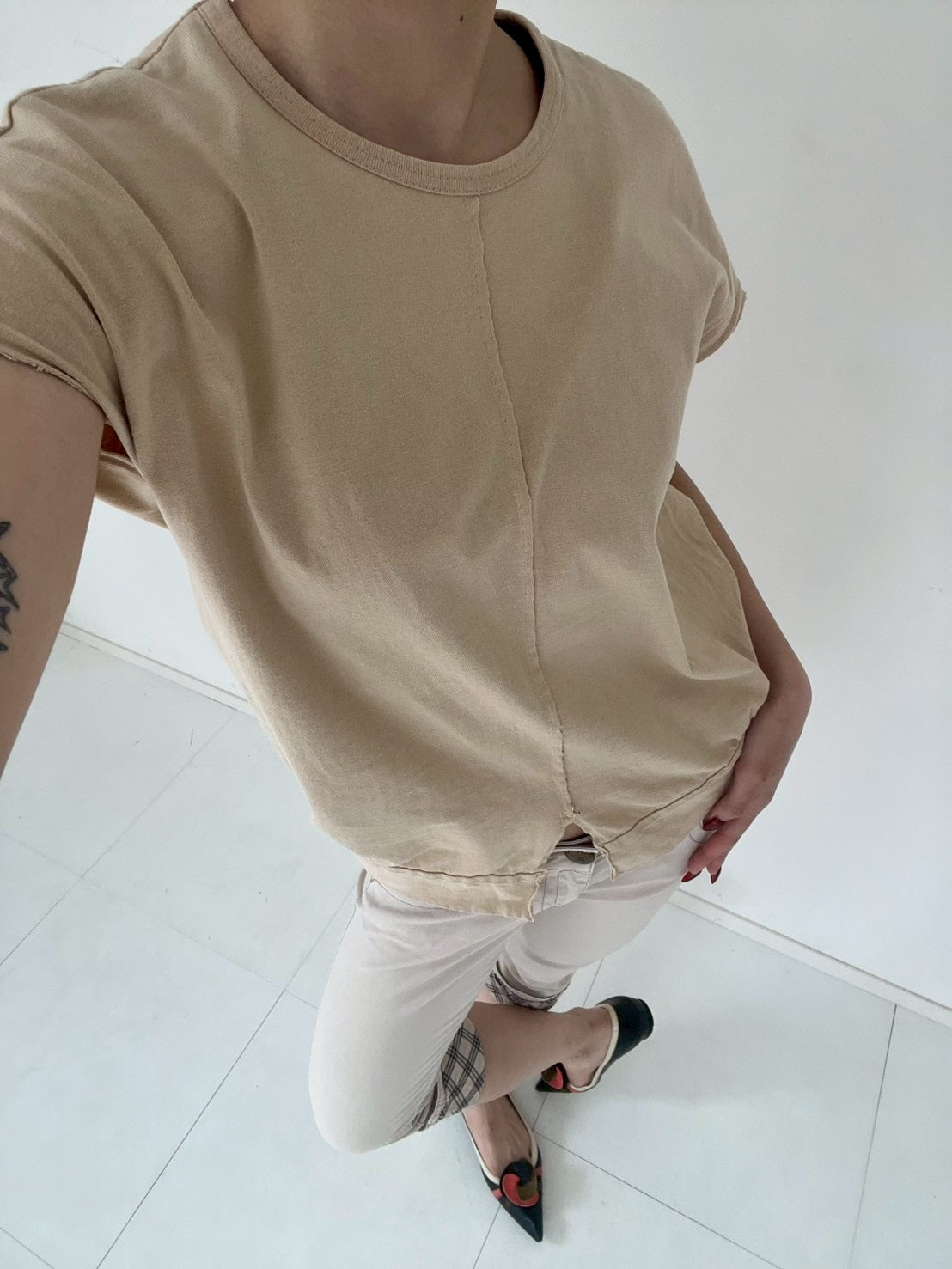 JUNYA WATANABE beige top