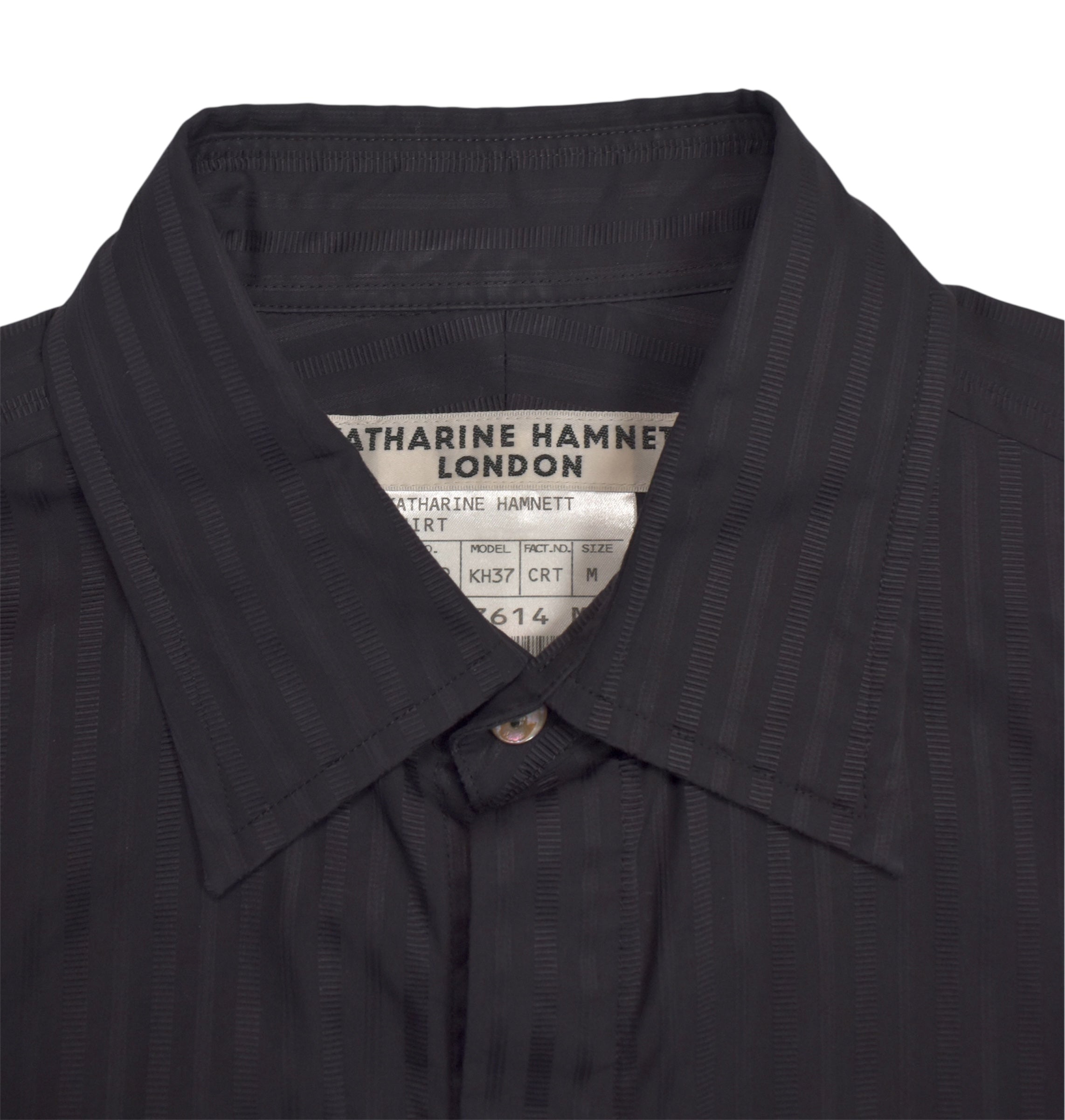 KATHARINE HAMNETT LONDON stripe shirt