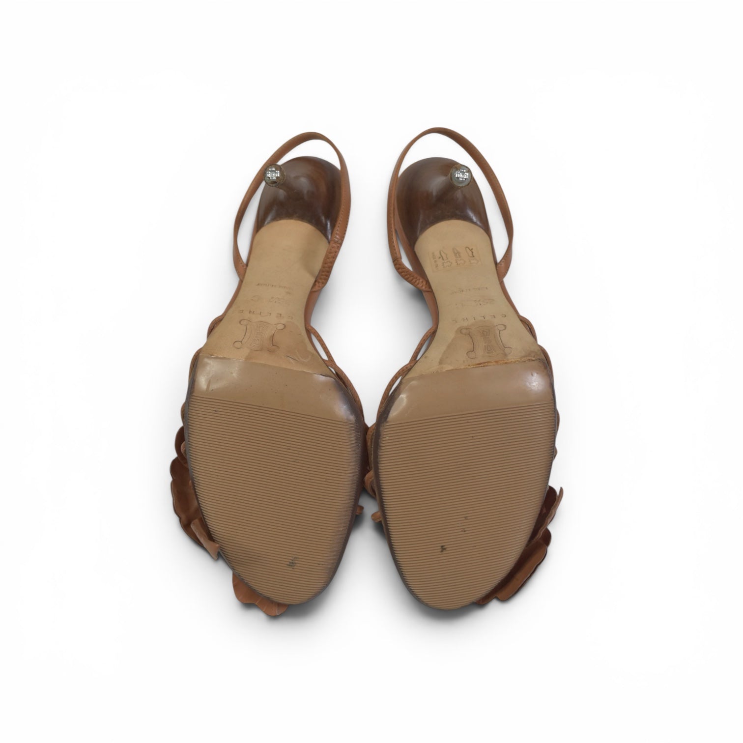 CELINE flower sandals