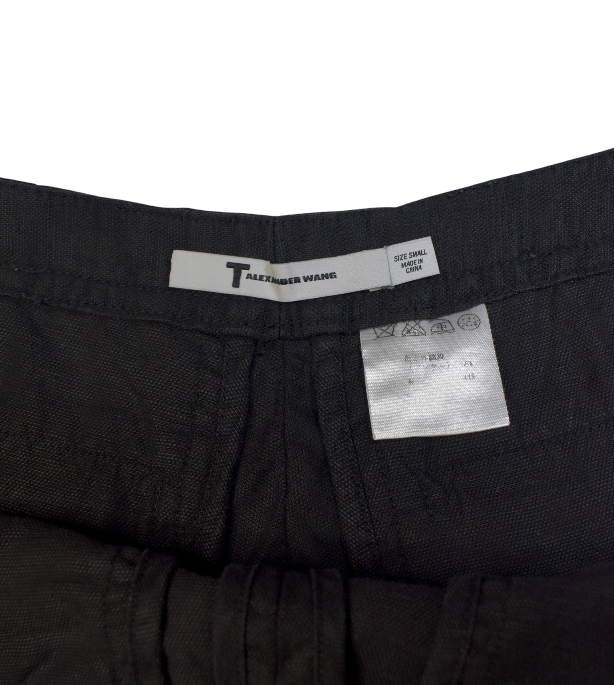Alexander Wang black short pants