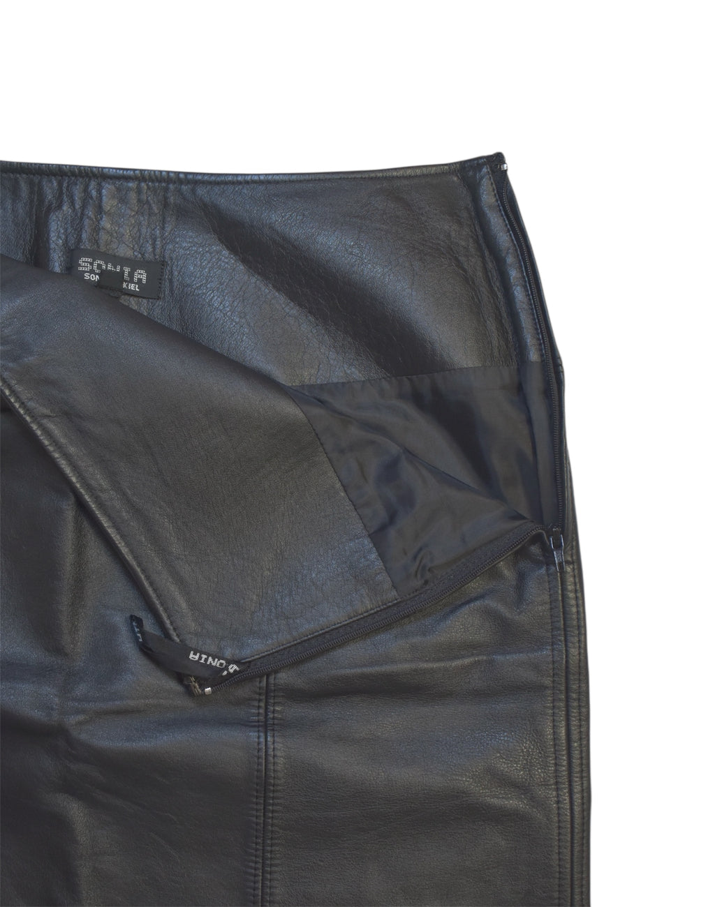 Sonia Rykiel leather skirt