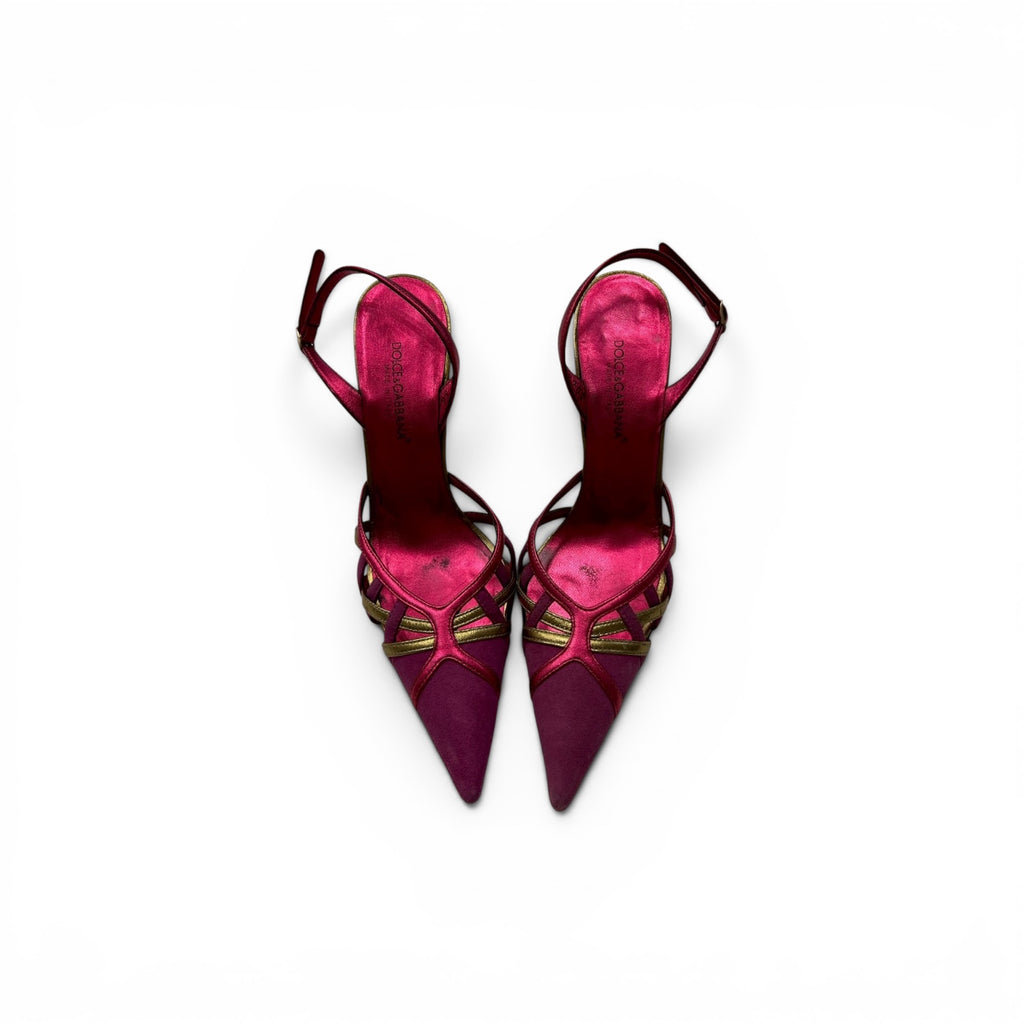 Dolce&Gabbana pink pin heel