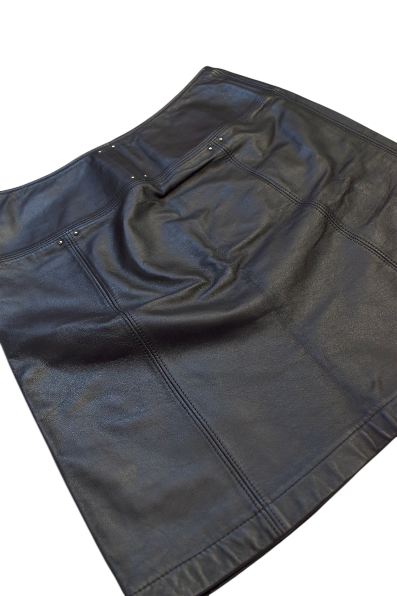 Sonia Rykiel leather skirt