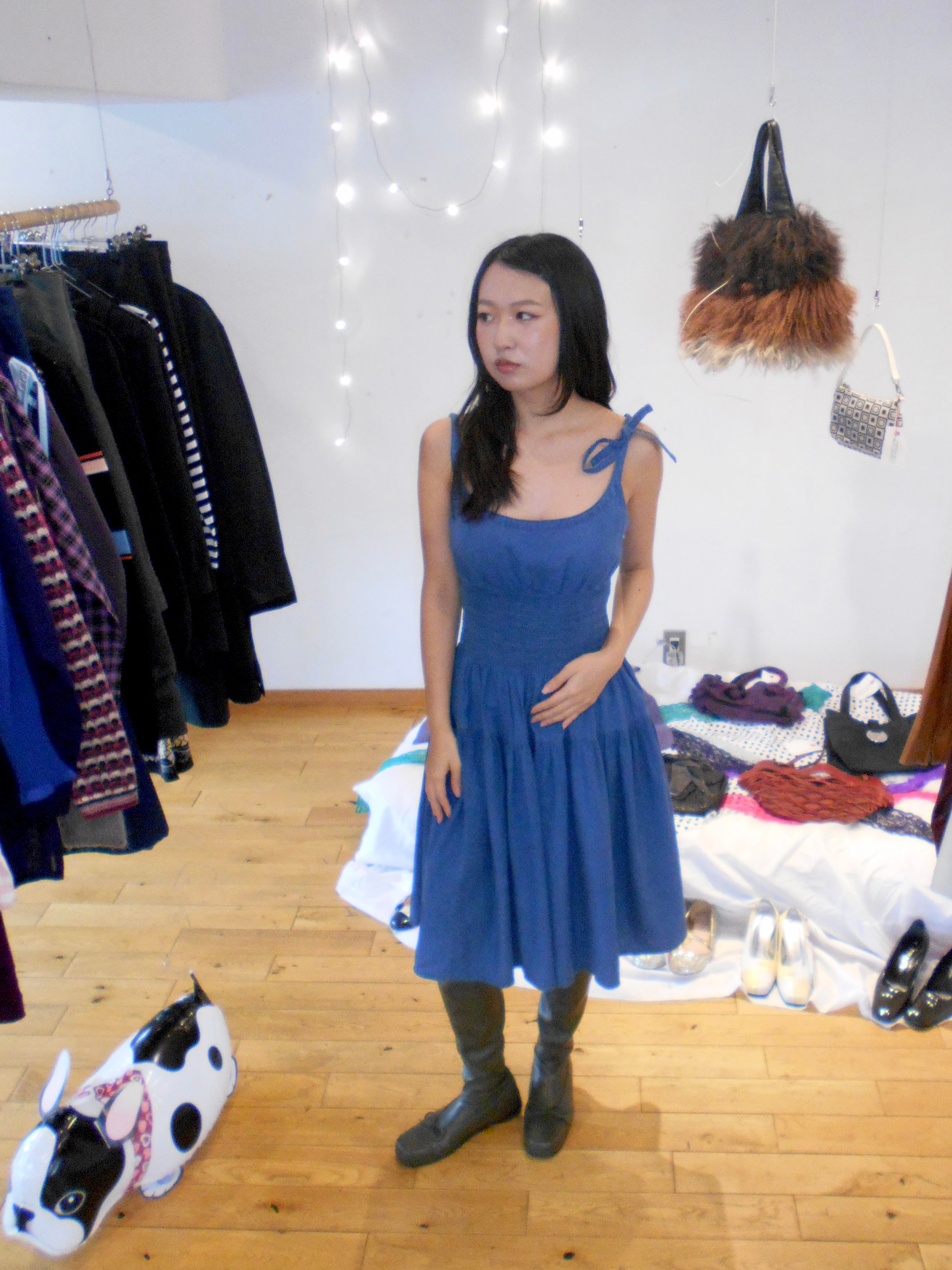 PRADA denim dress