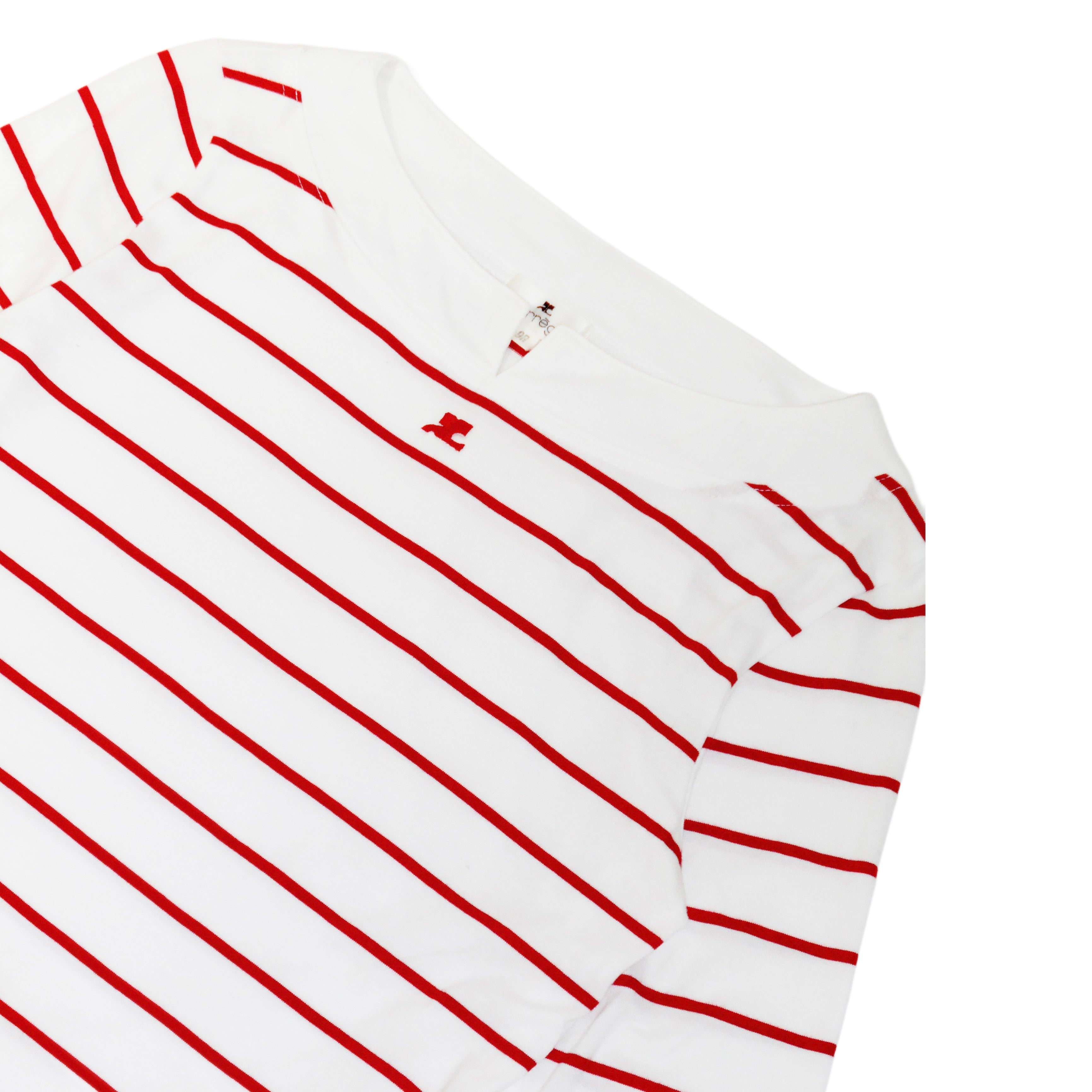 Courreges border tops