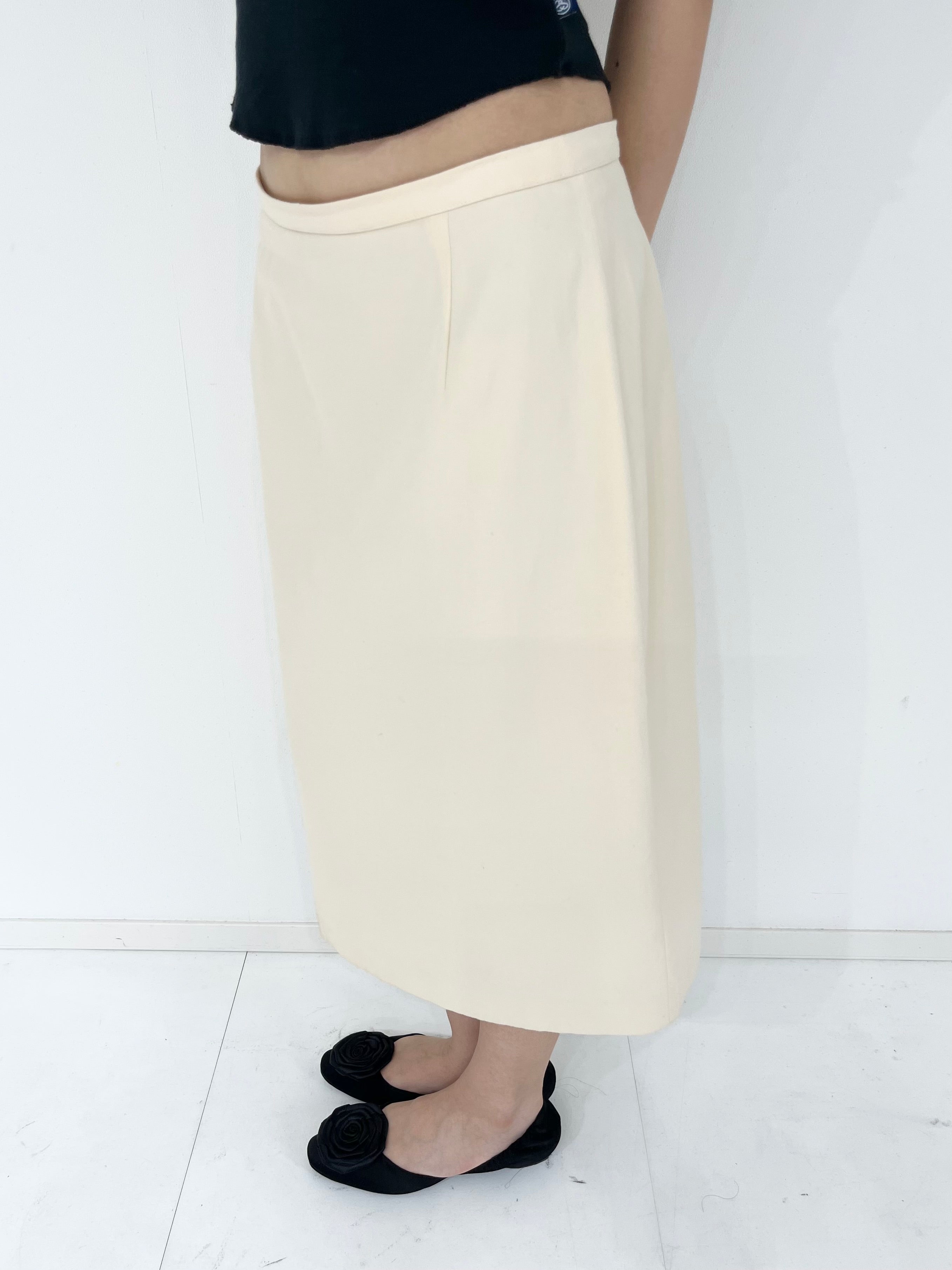 SPORTMAX  white skirt