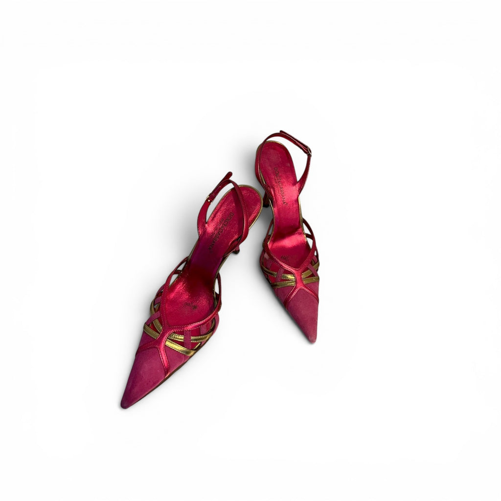 Dolce&Gabbana pink pin heel
