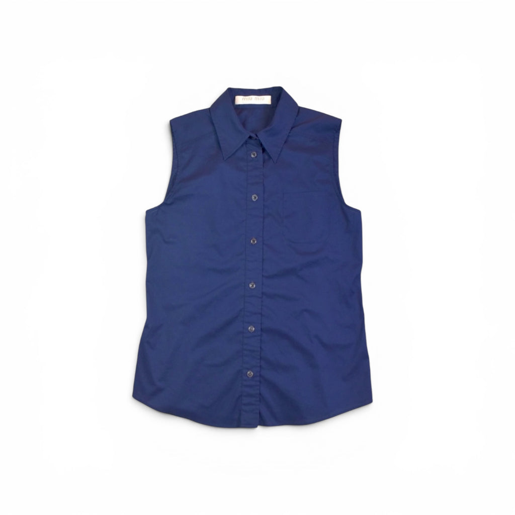 MIUMIU navy shirt