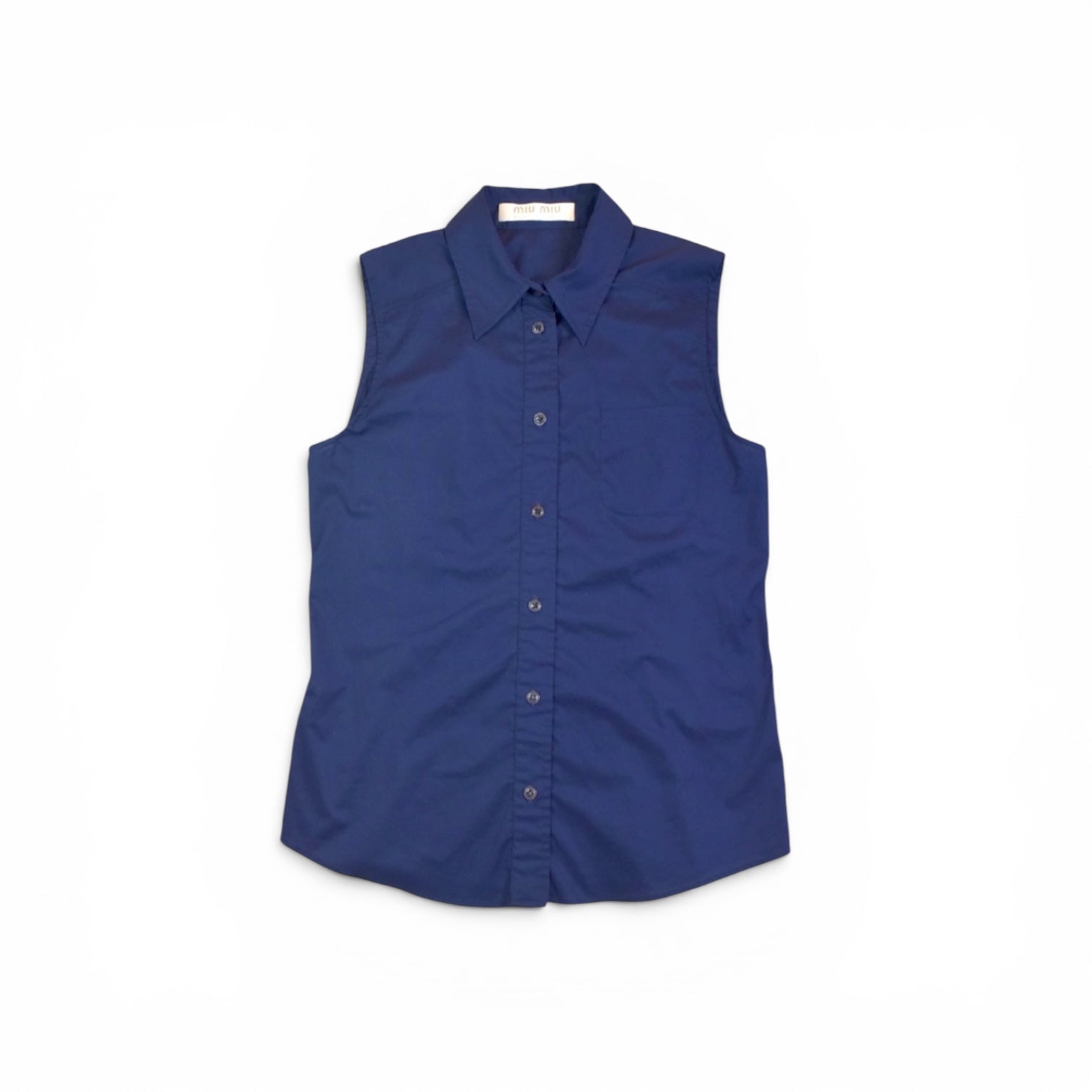 MIUMIU navy shirt