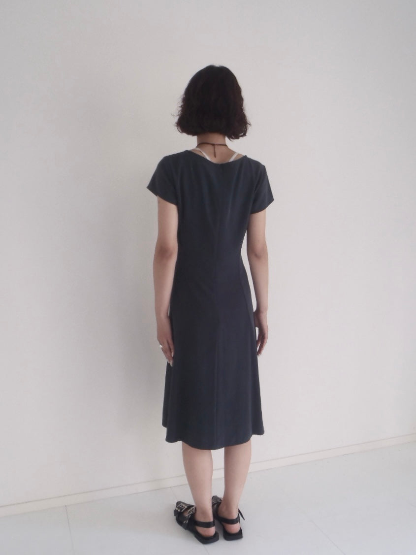 agnes b. s/s gray dress