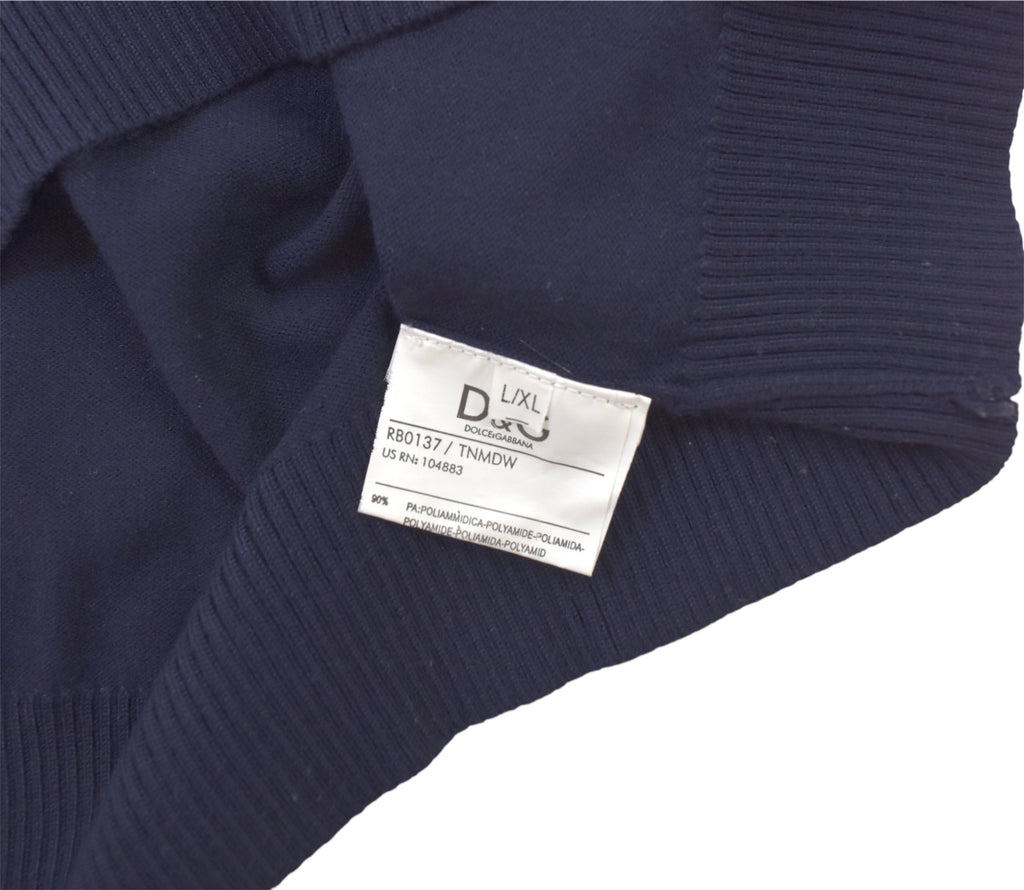 D&G bi-color knit top