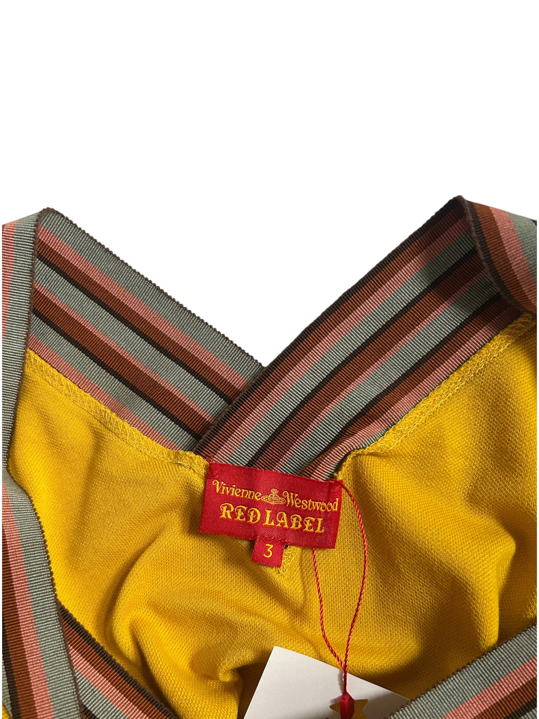 Vivienne westwood red label  yellow dress