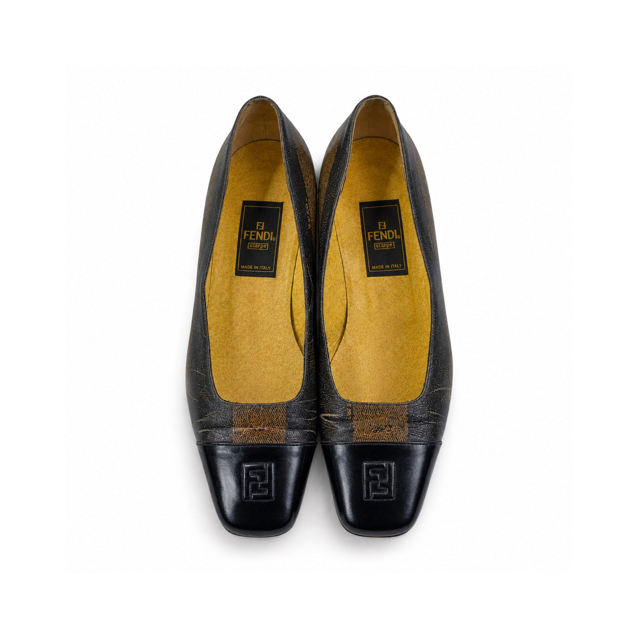 FENDI logo heel