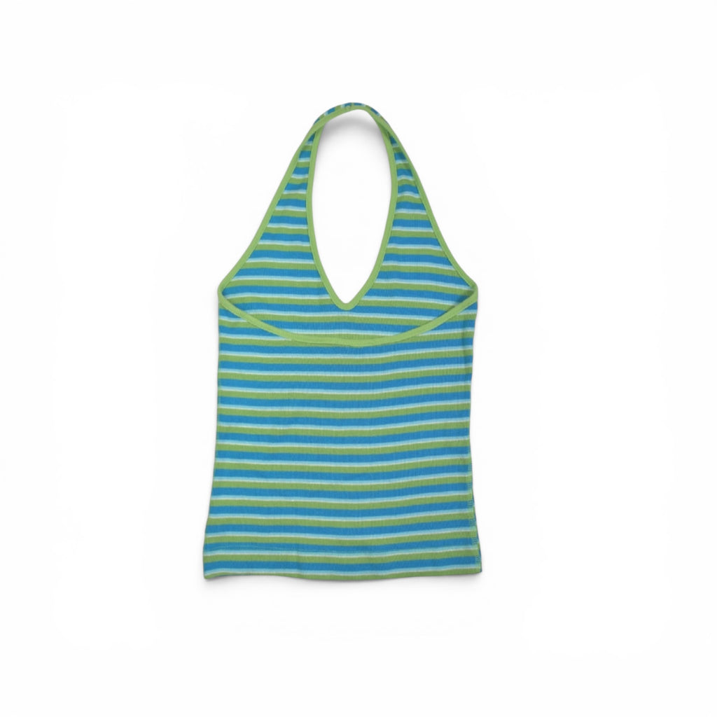 Stussy holter neck border top