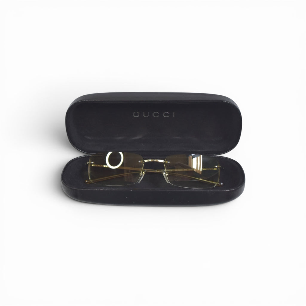 Gucci rimless sunglasses