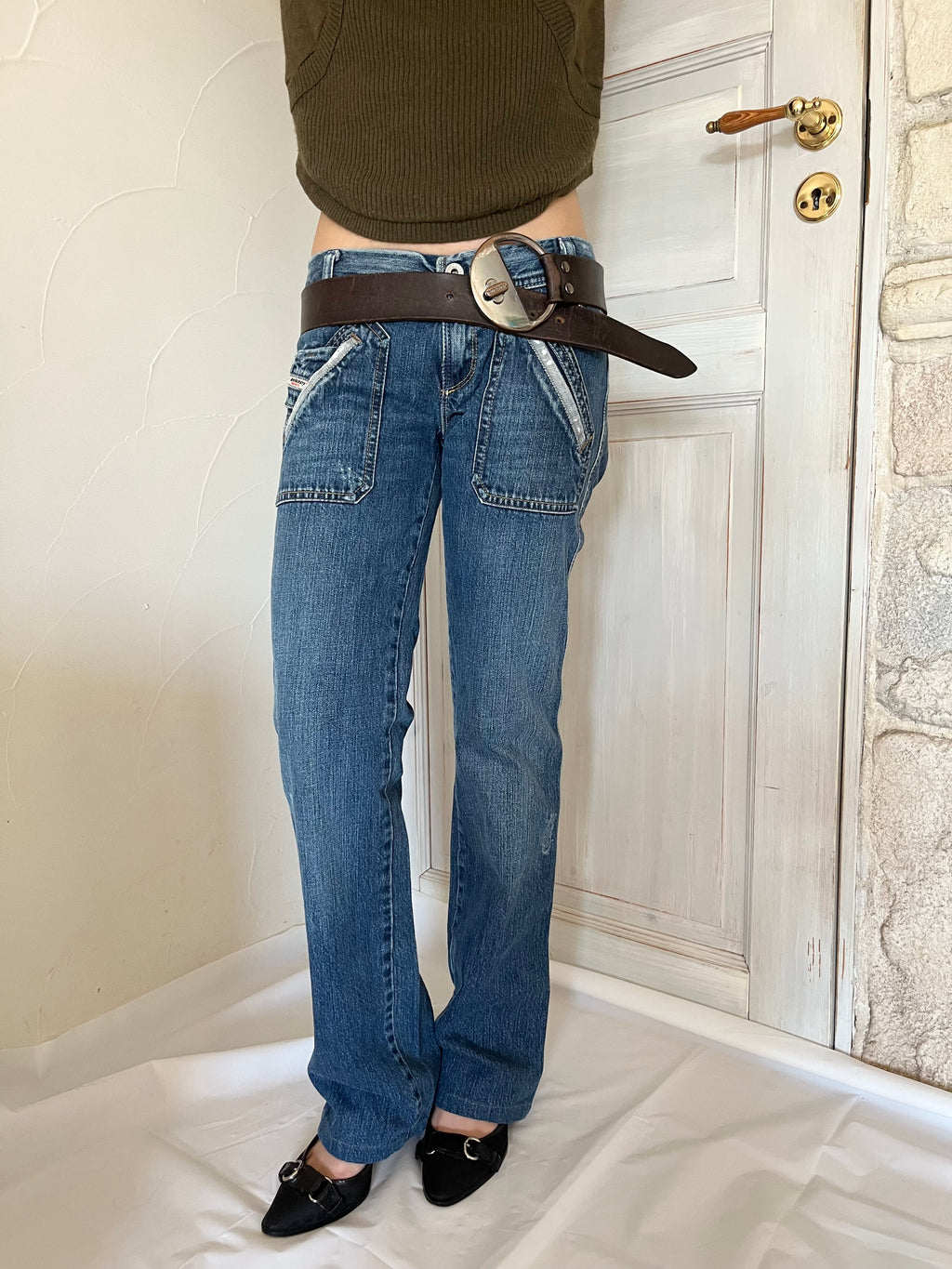 DIESEL JUNNIE demin pants