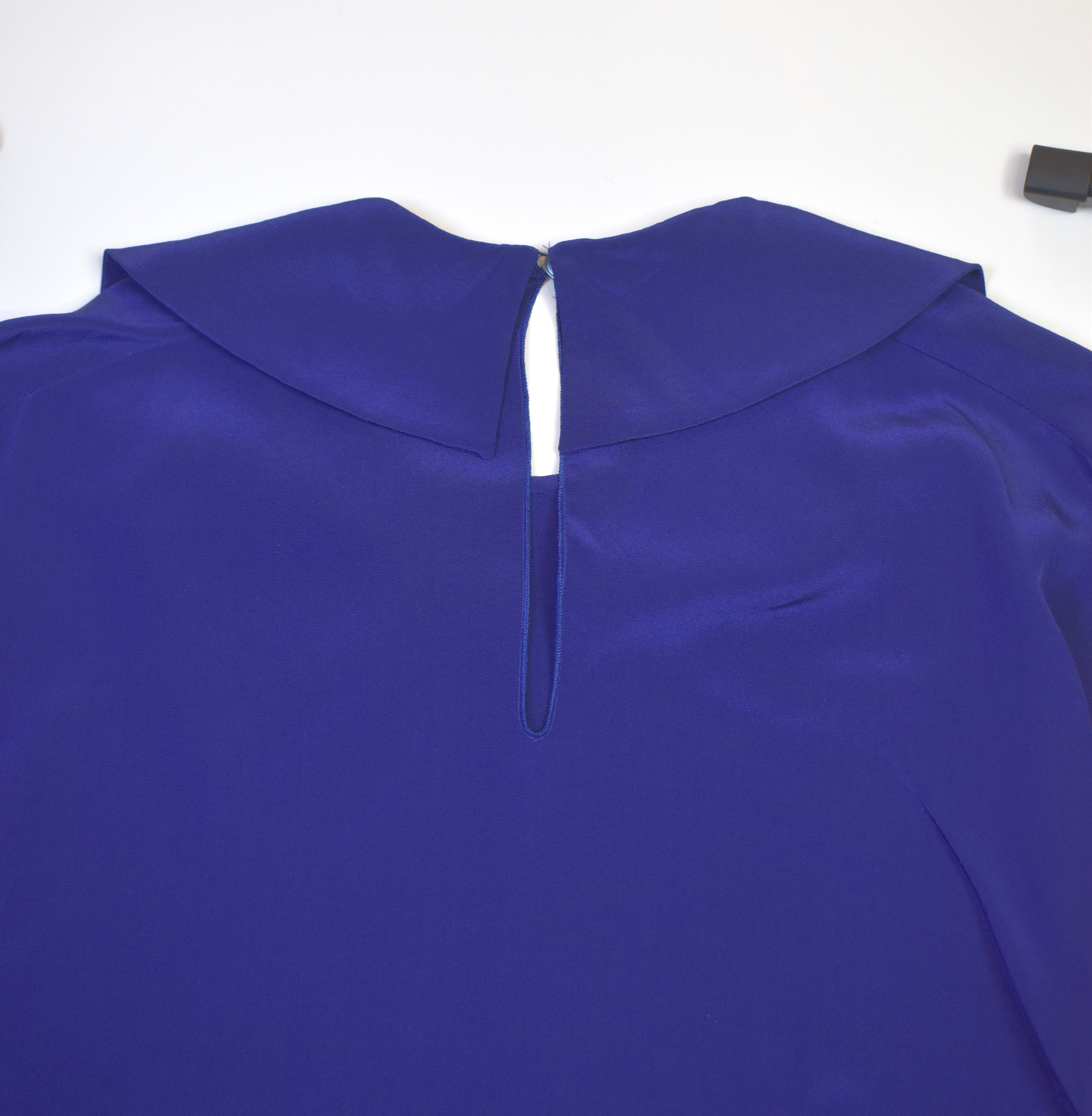 MIUMIU blue blouse