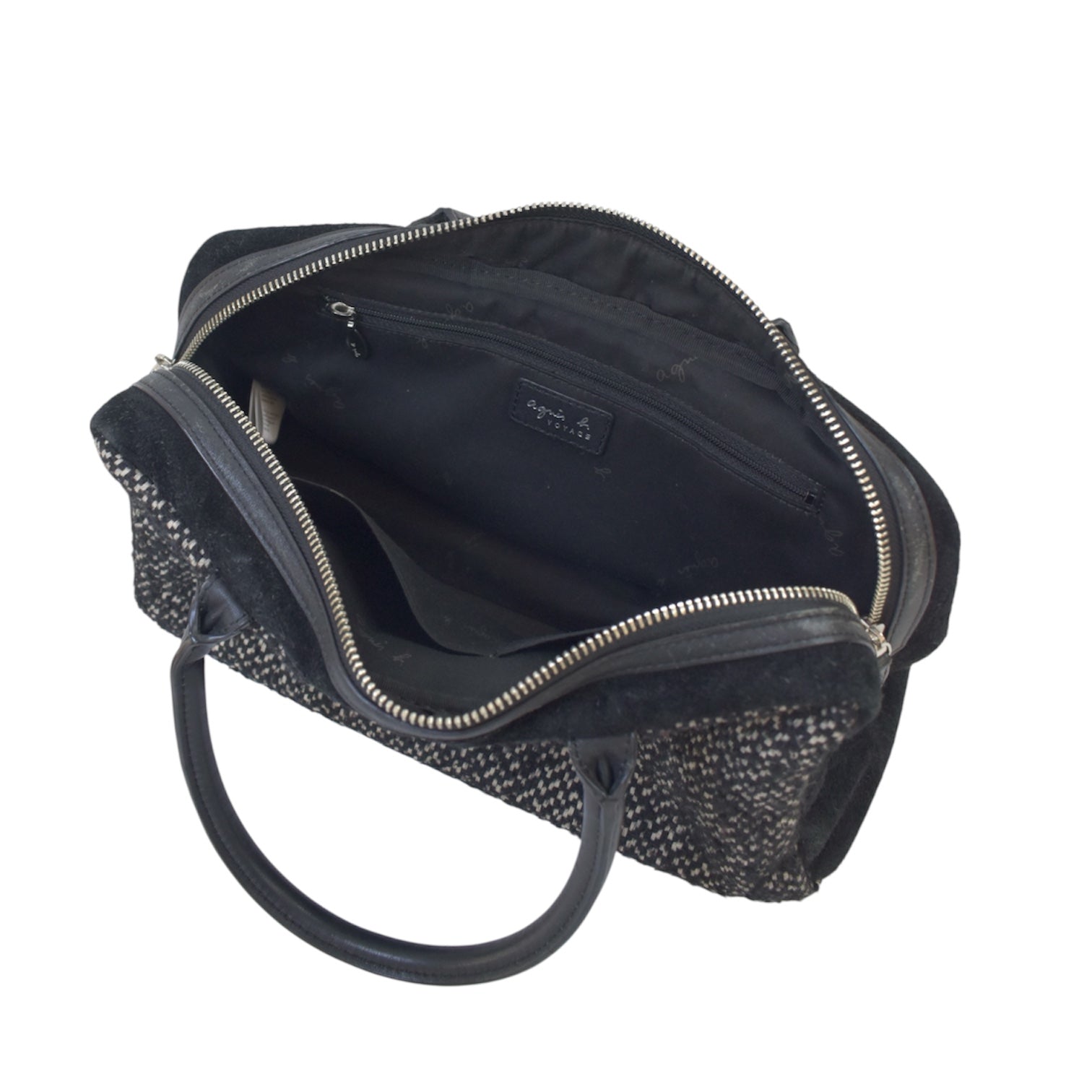 agnes b. wool hand bag