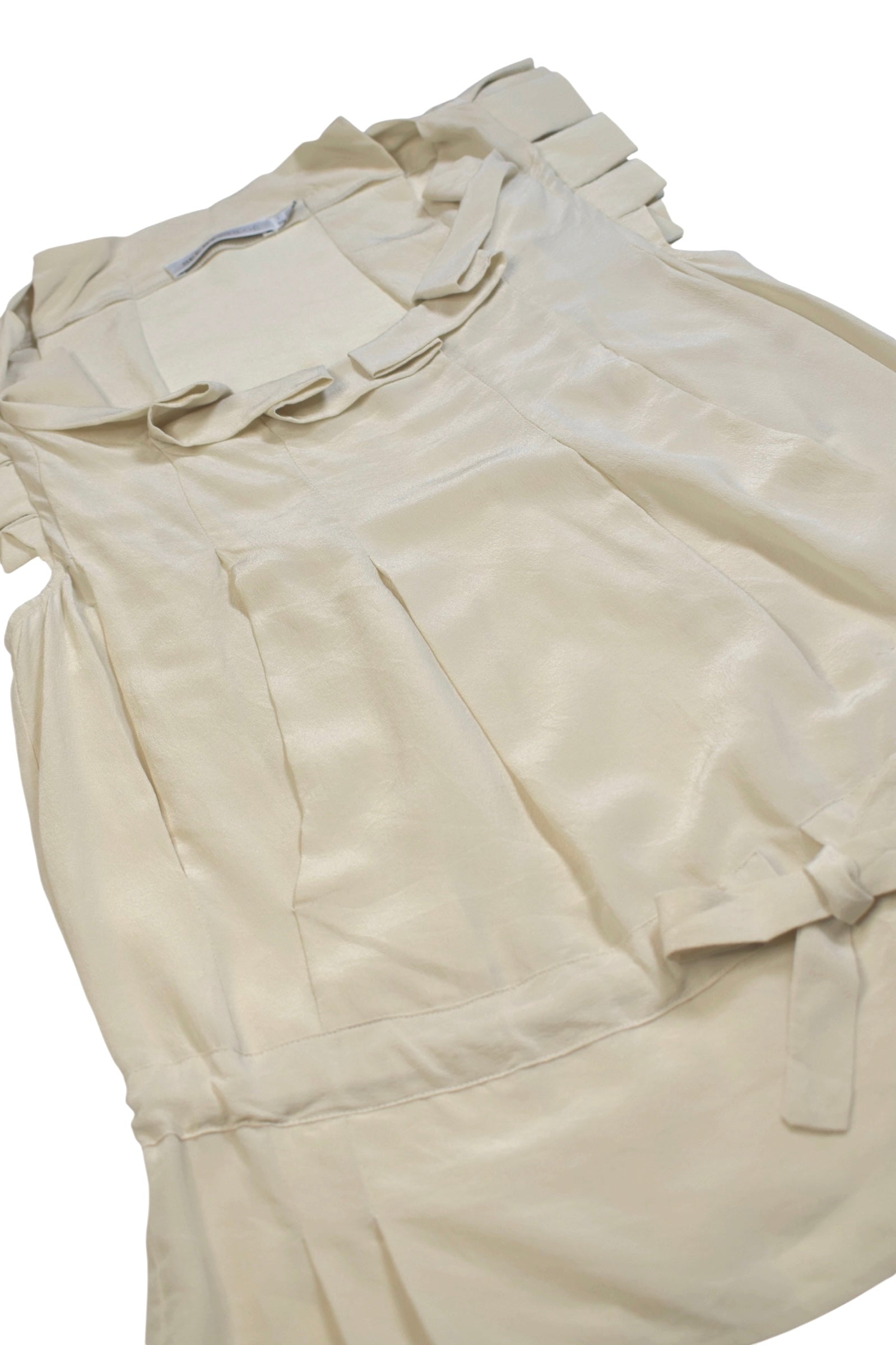 See by chloe silk frill top