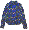 agnes b. patterned cotton shirt