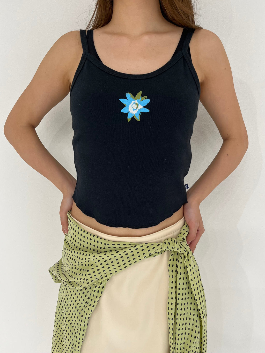 90s Stussy black camisole