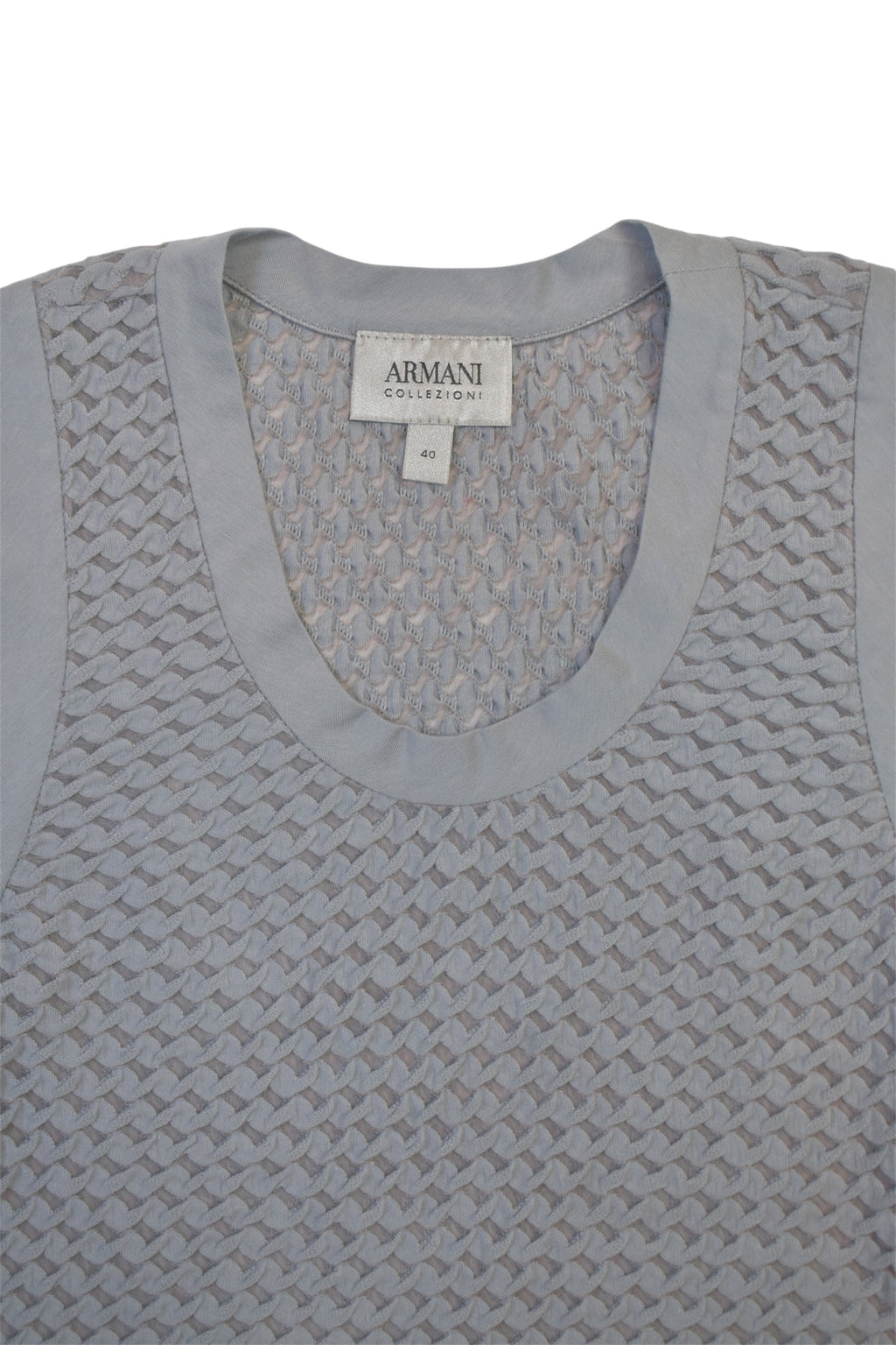 ARMANI Collezioni see-through top