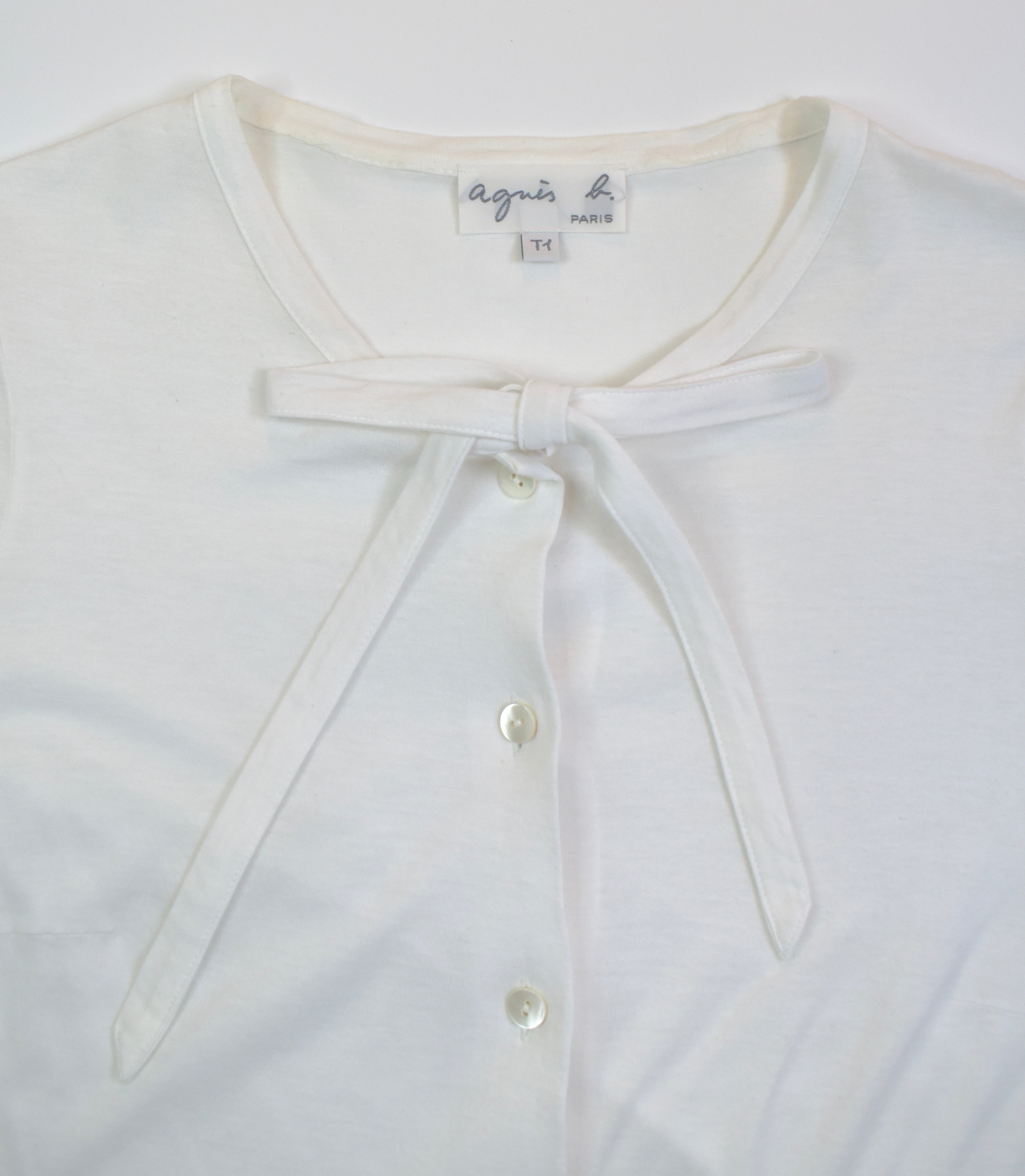 agnes b. botton S/S tops