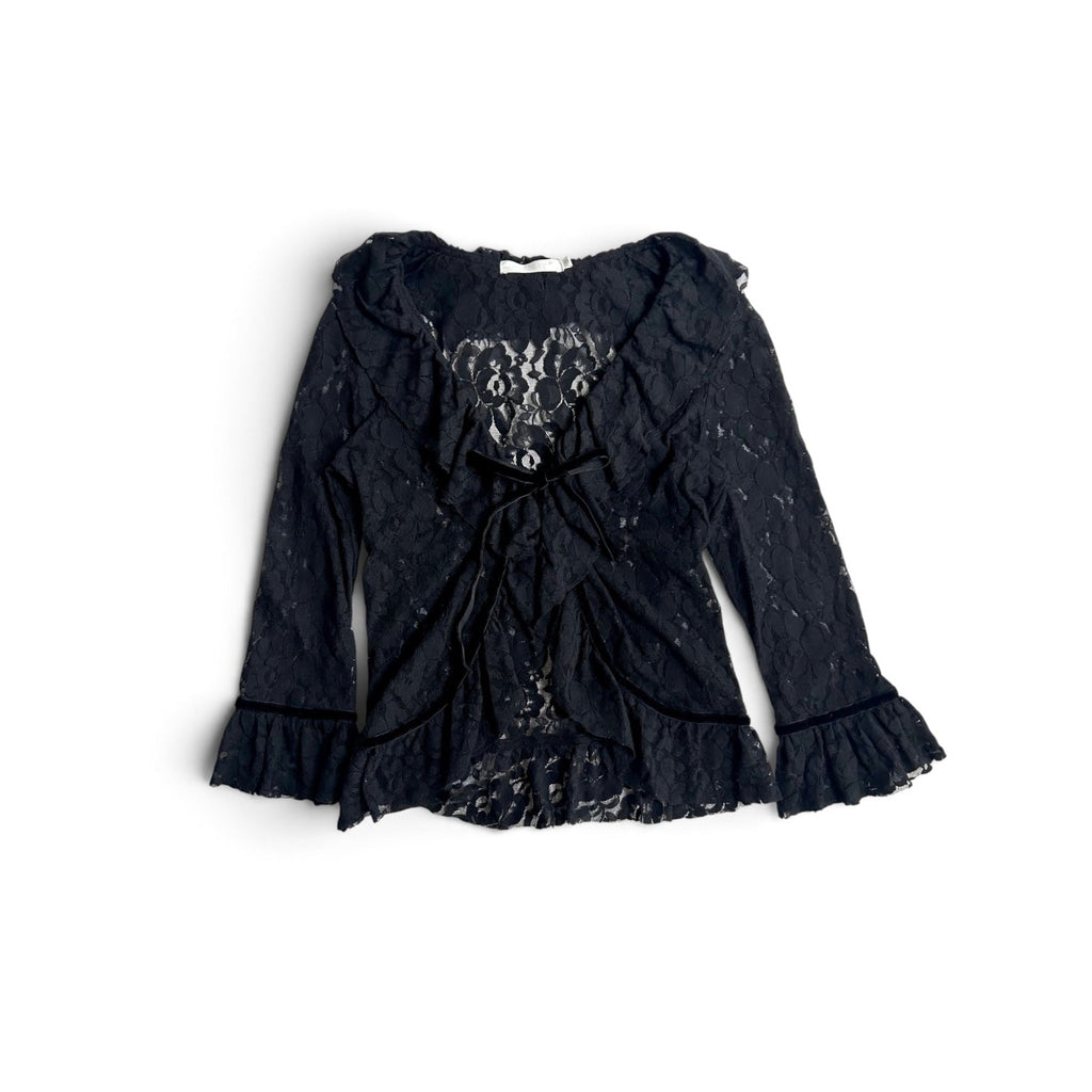 black lace bolero
