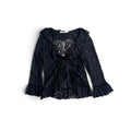 black lace bolero