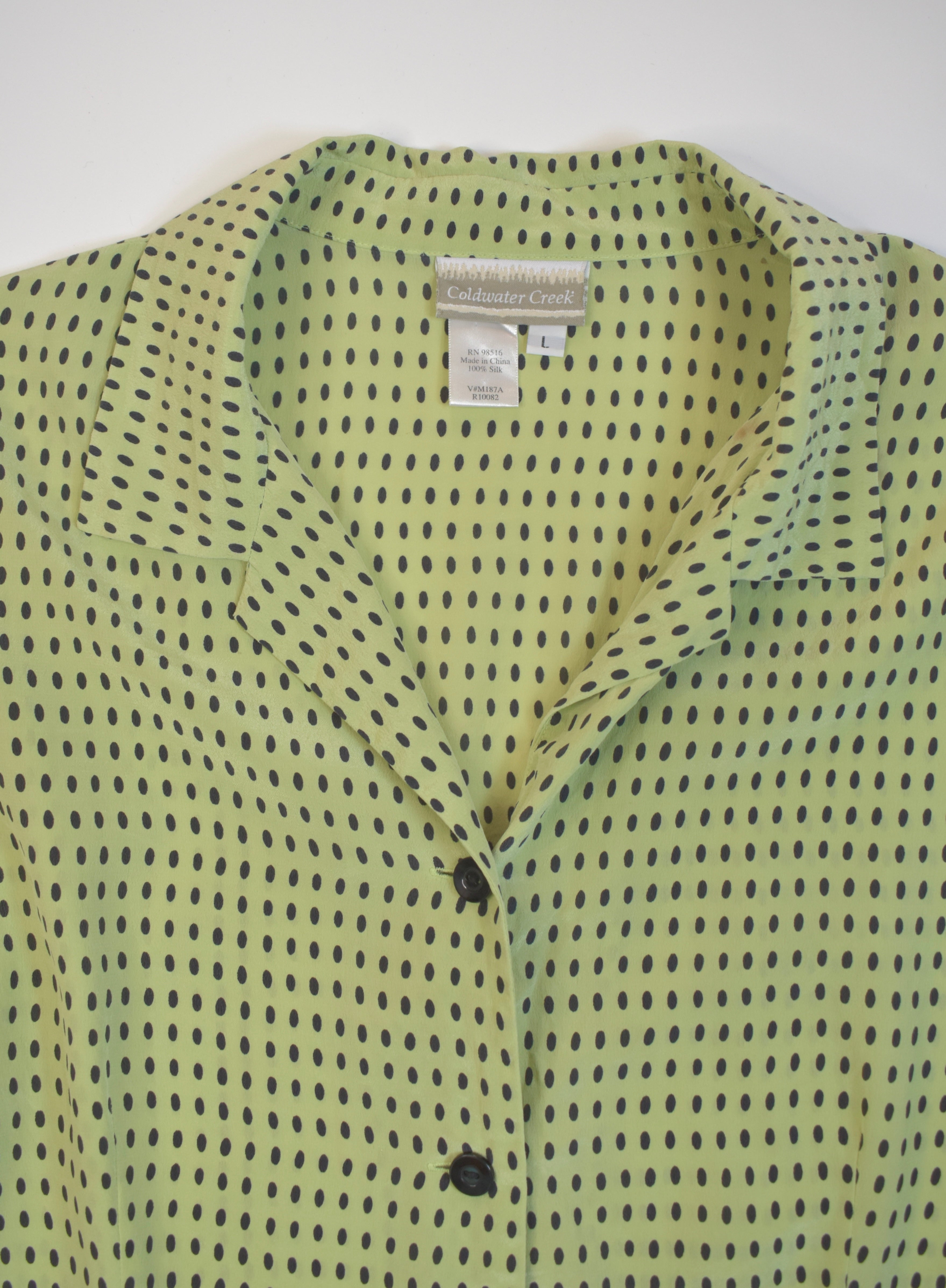 Vintage yellow dot shirt