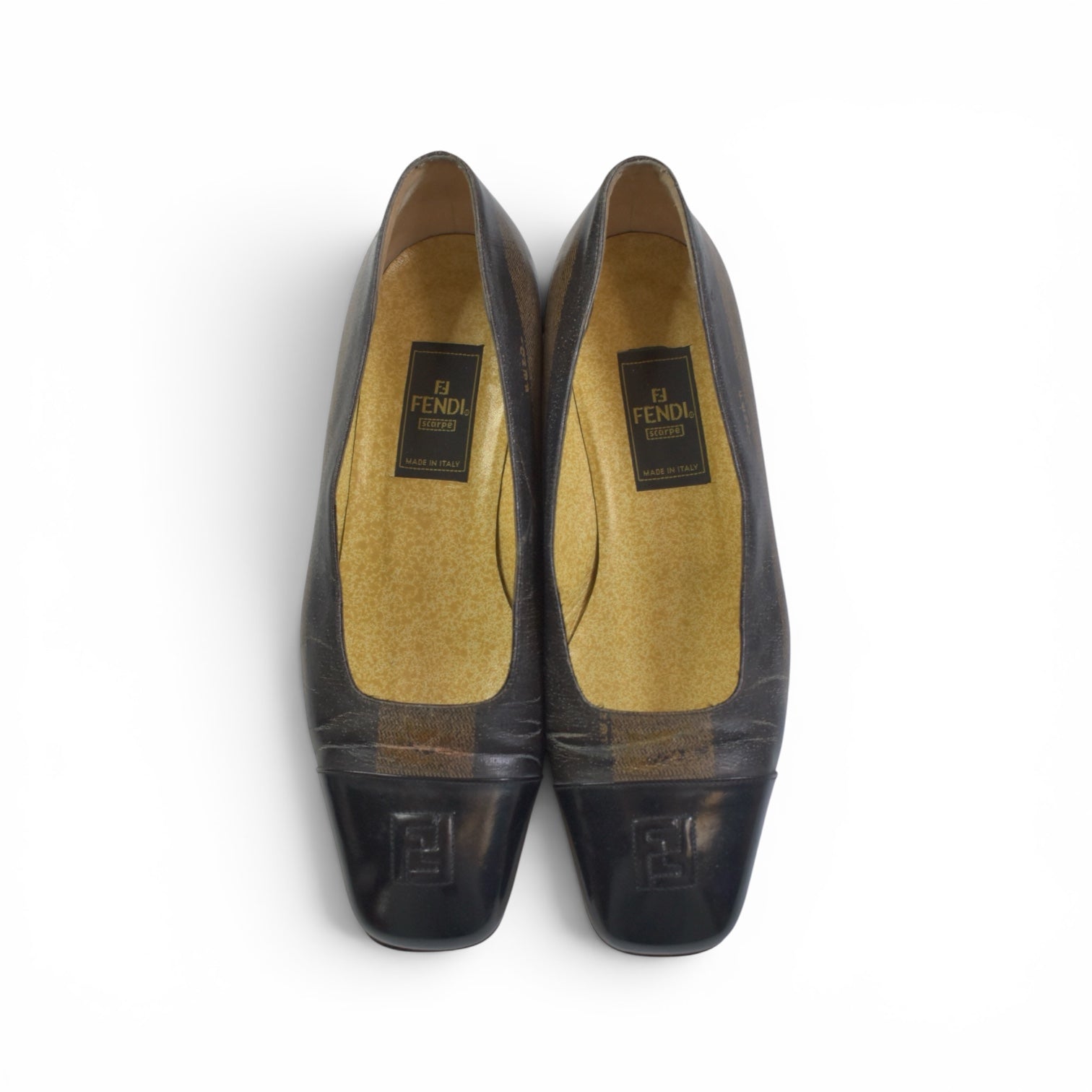 FENDI logo heel