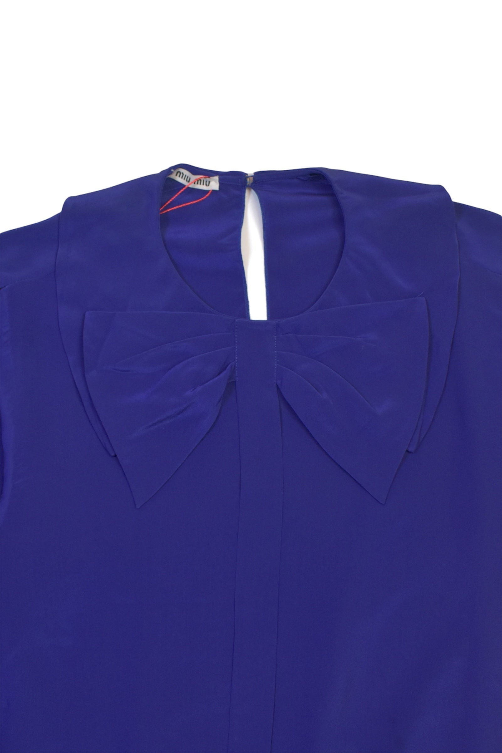 MIUMIU blue blouse