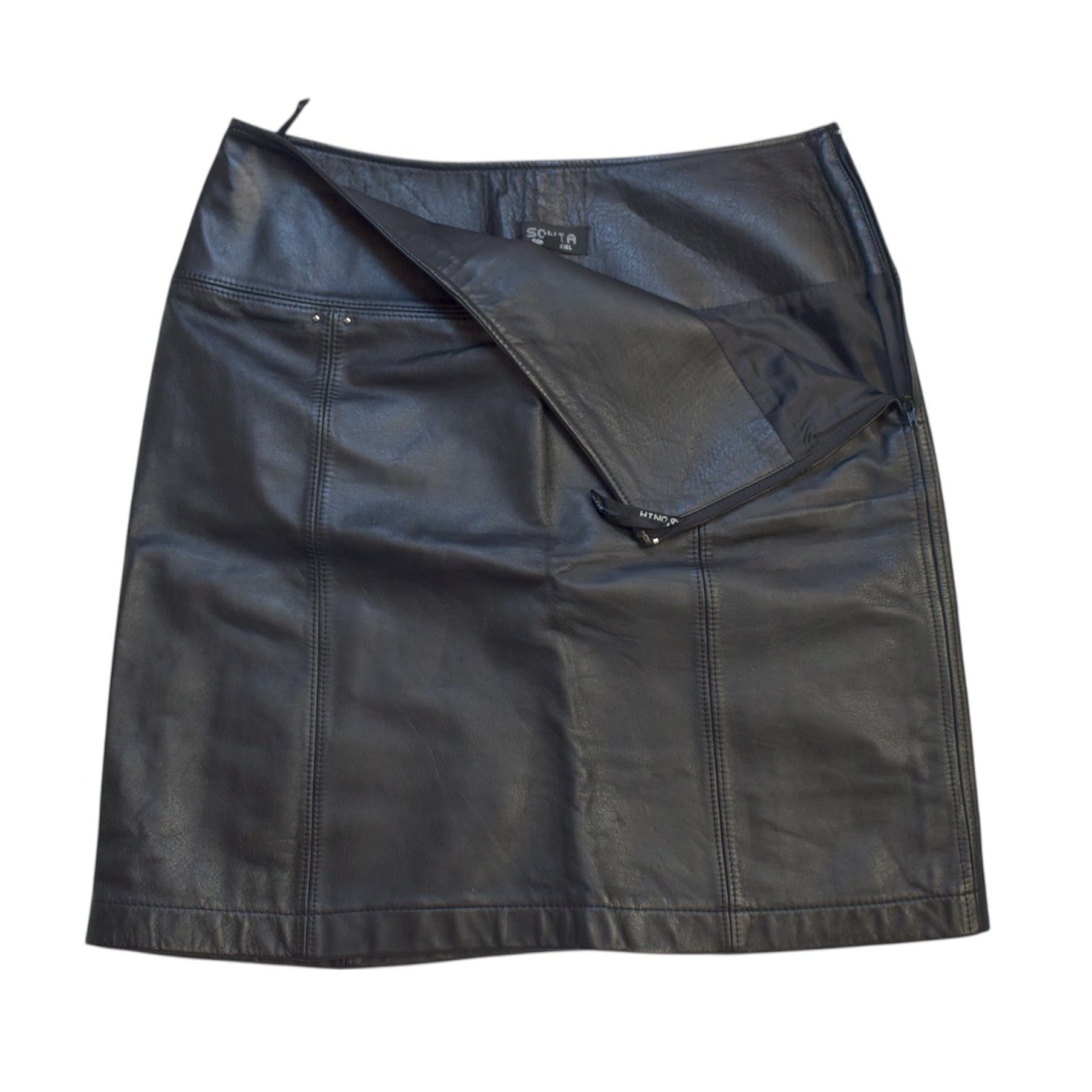Sonia Rykiel leather skirt